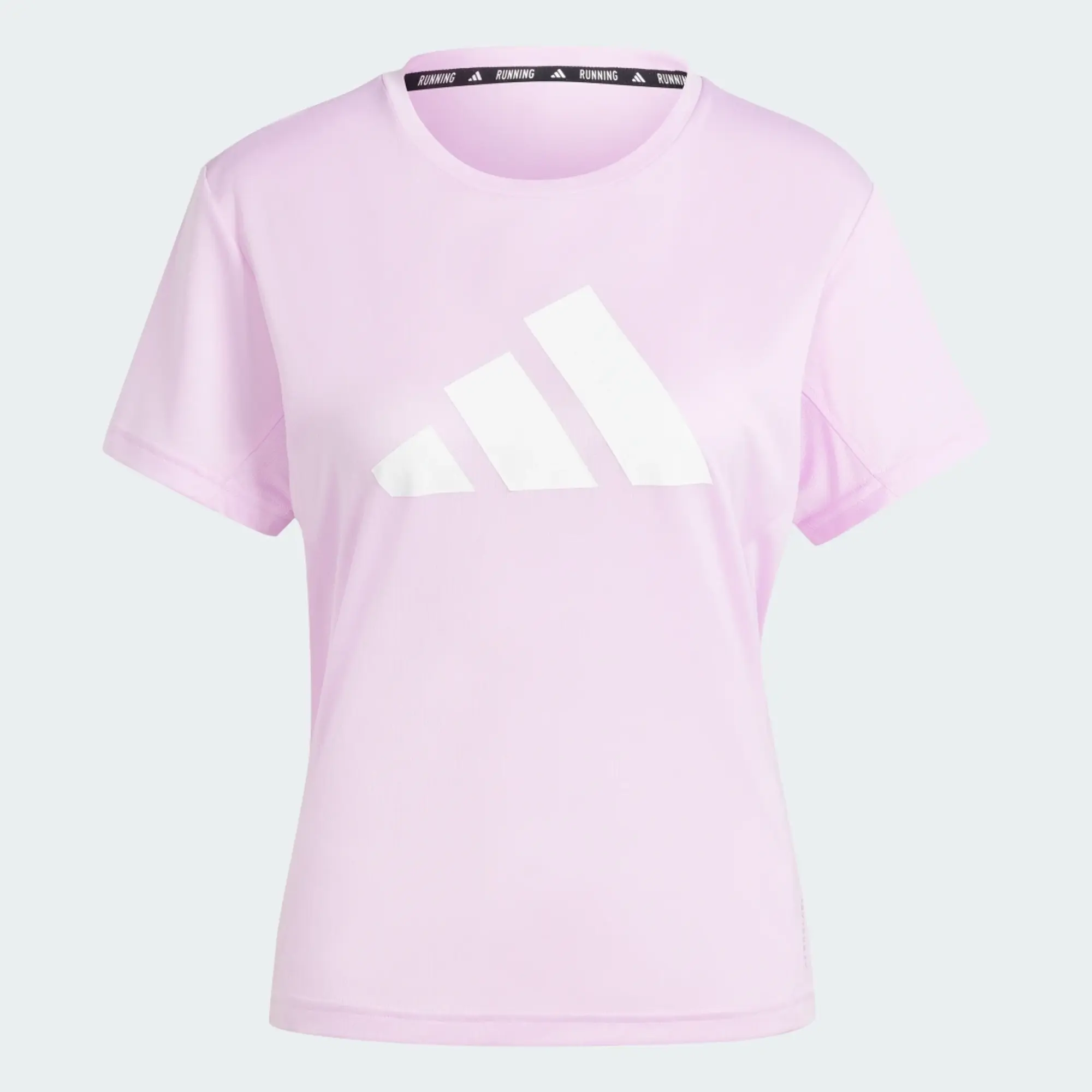 adidas  RUN IT TEE  women's T shirt in Purple