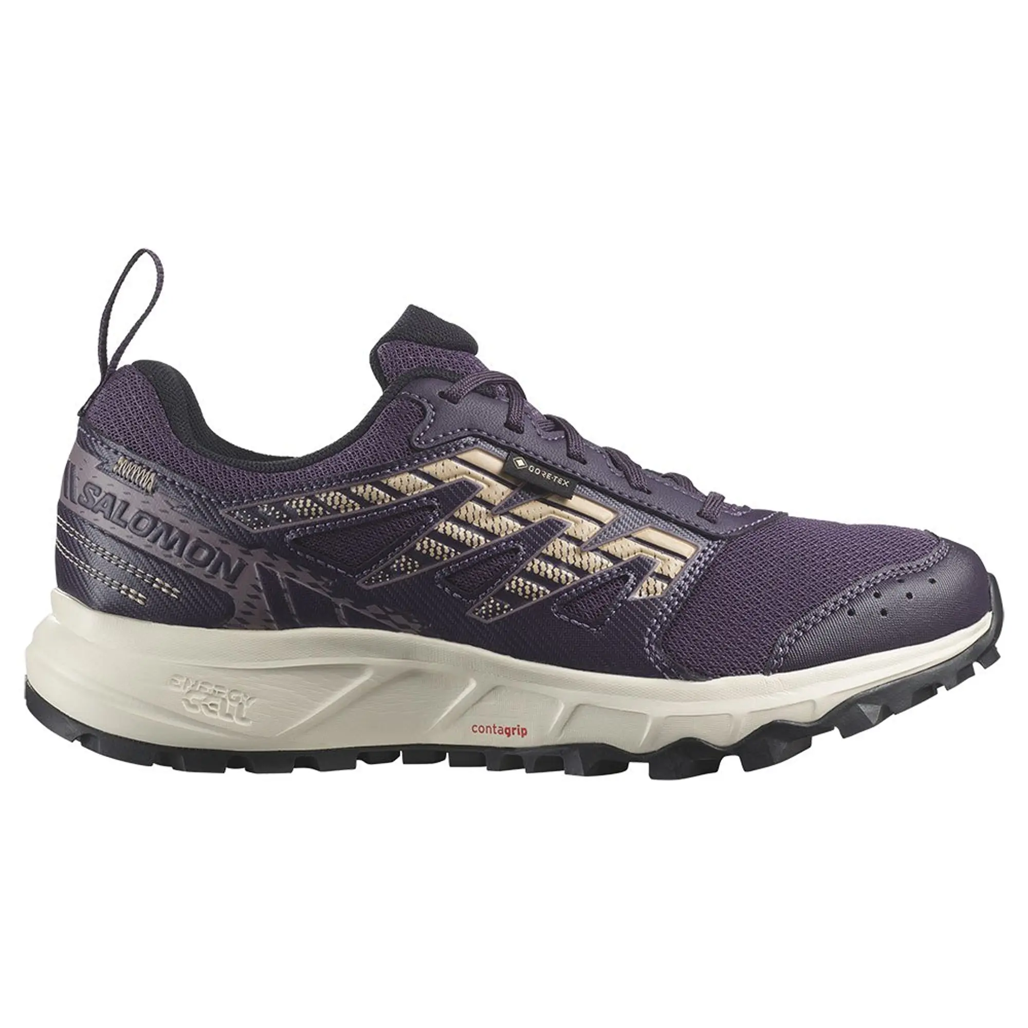Salomon Wander Goretex Trail Running Shoes  - Purple