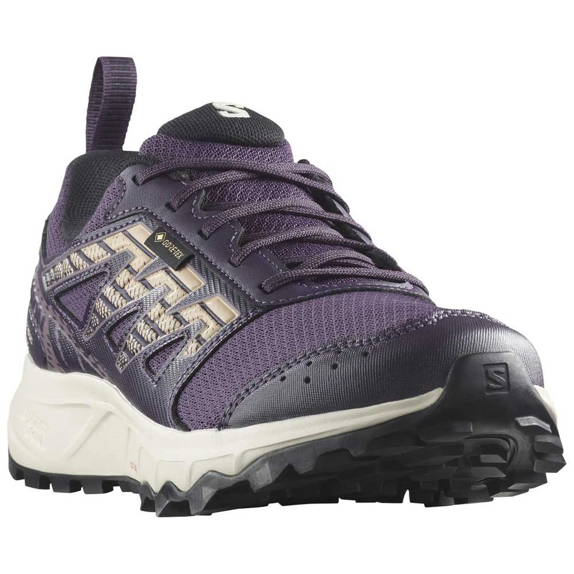 Salomon Wander Goretex Trail Running Shoes  - Purple