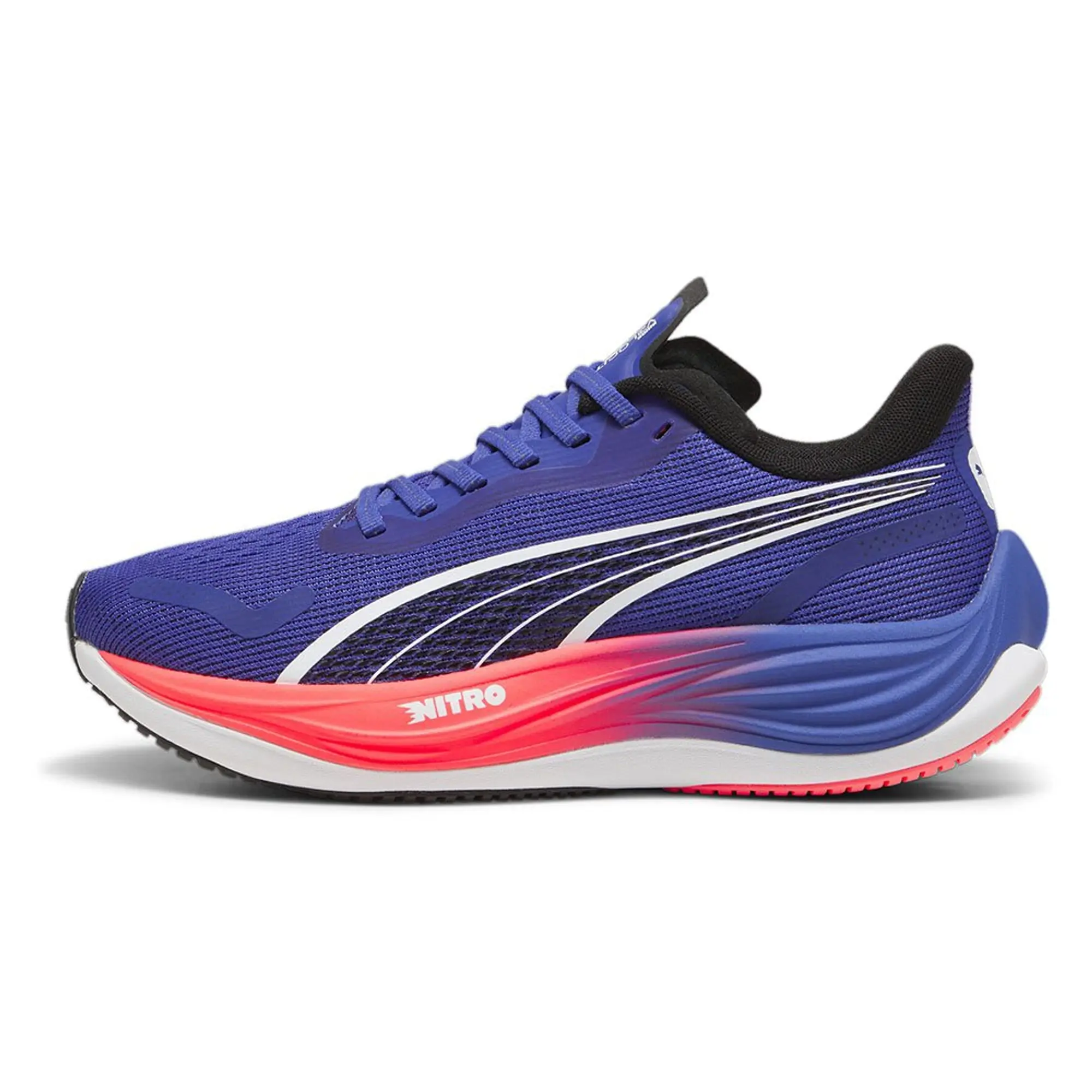 PUMA Velocity Nitroâ¢ 3 Women's Running Shoes, Lapis Lazuli/Sunset Glow