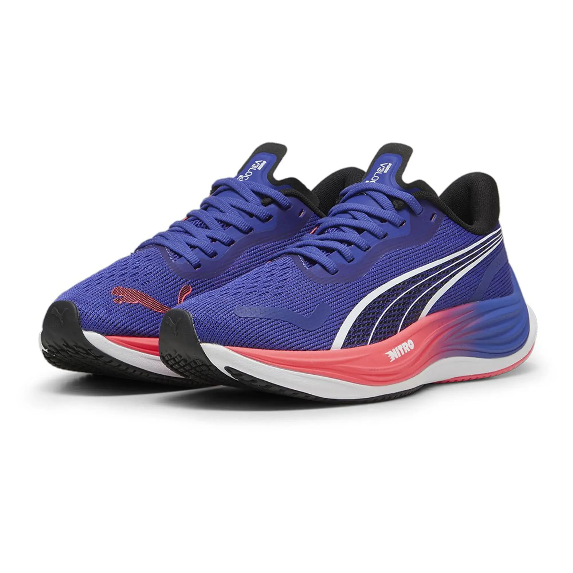 PUMA Velocity Nitroâ¢ 3 Women's Running Shoes, Lapis Lazuli/Sunset Glow