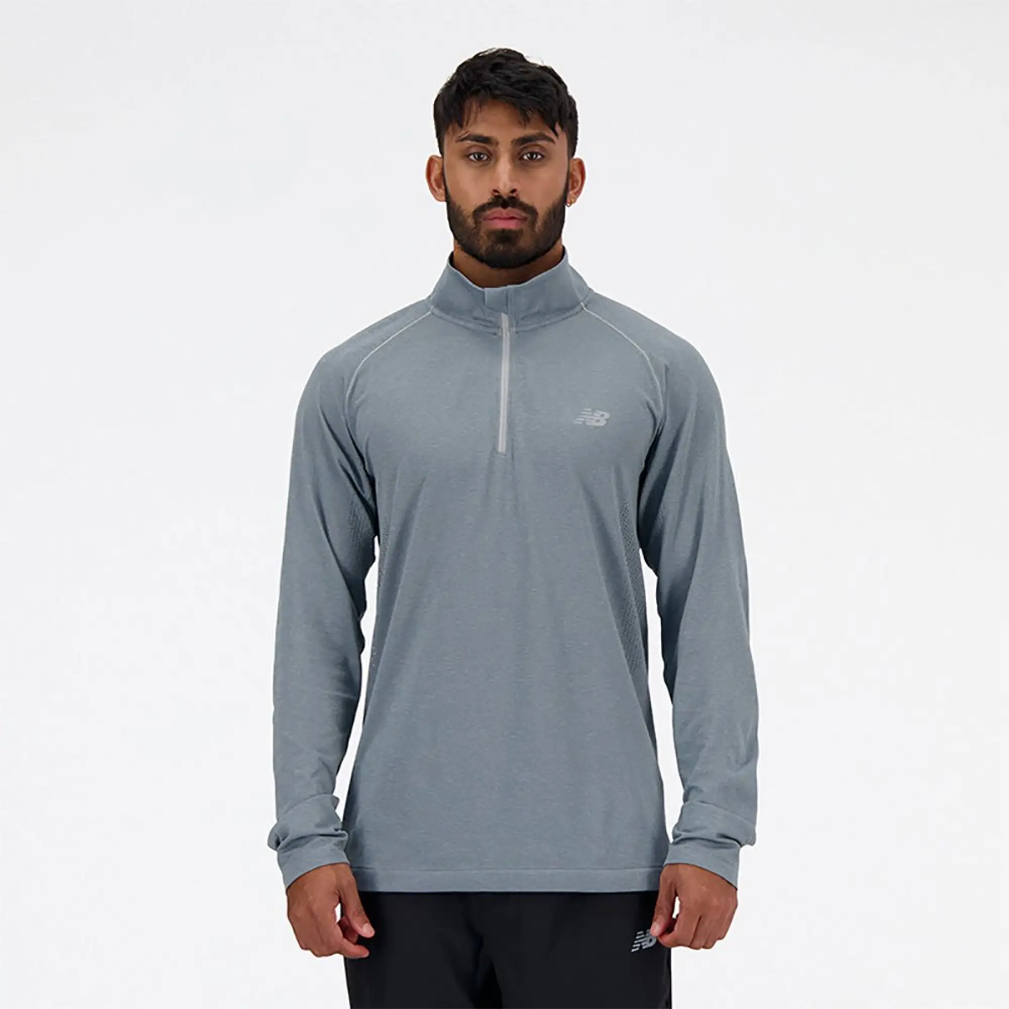 New Balance Knit 1/4 Zip Top