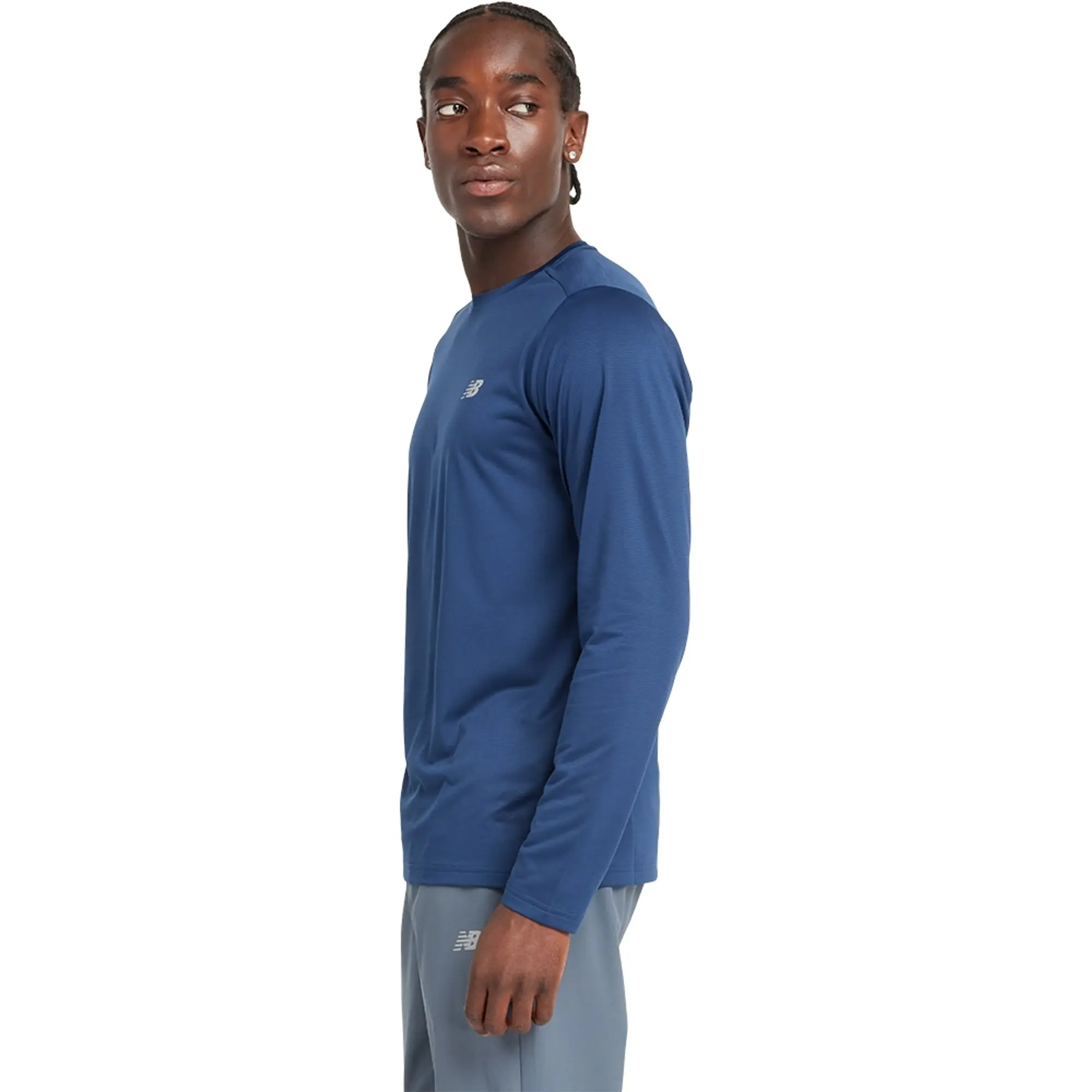 New Balance Long Sleeve Top, Black