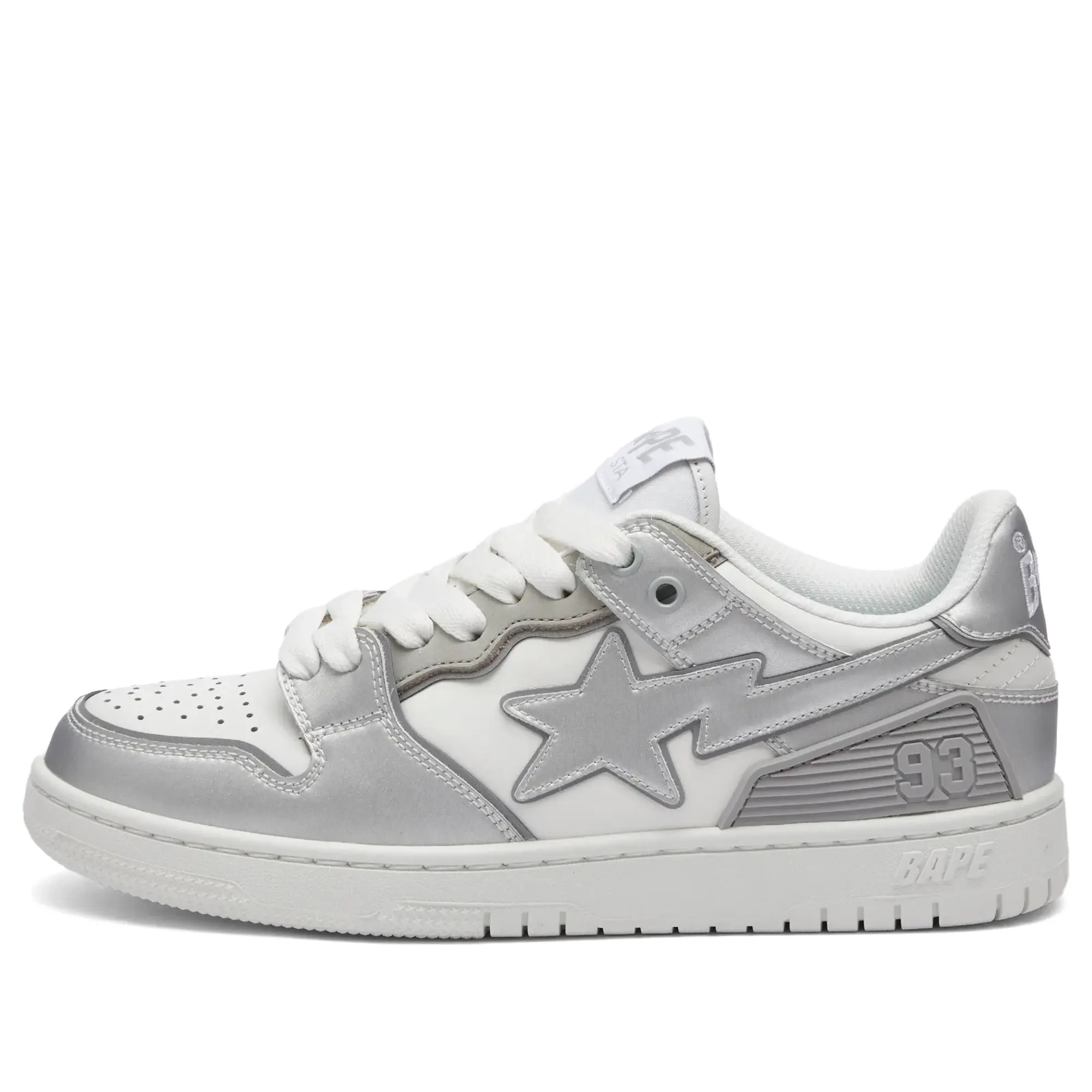 A Bathing Ape Women's Bape Sk8 Sta #4 White
