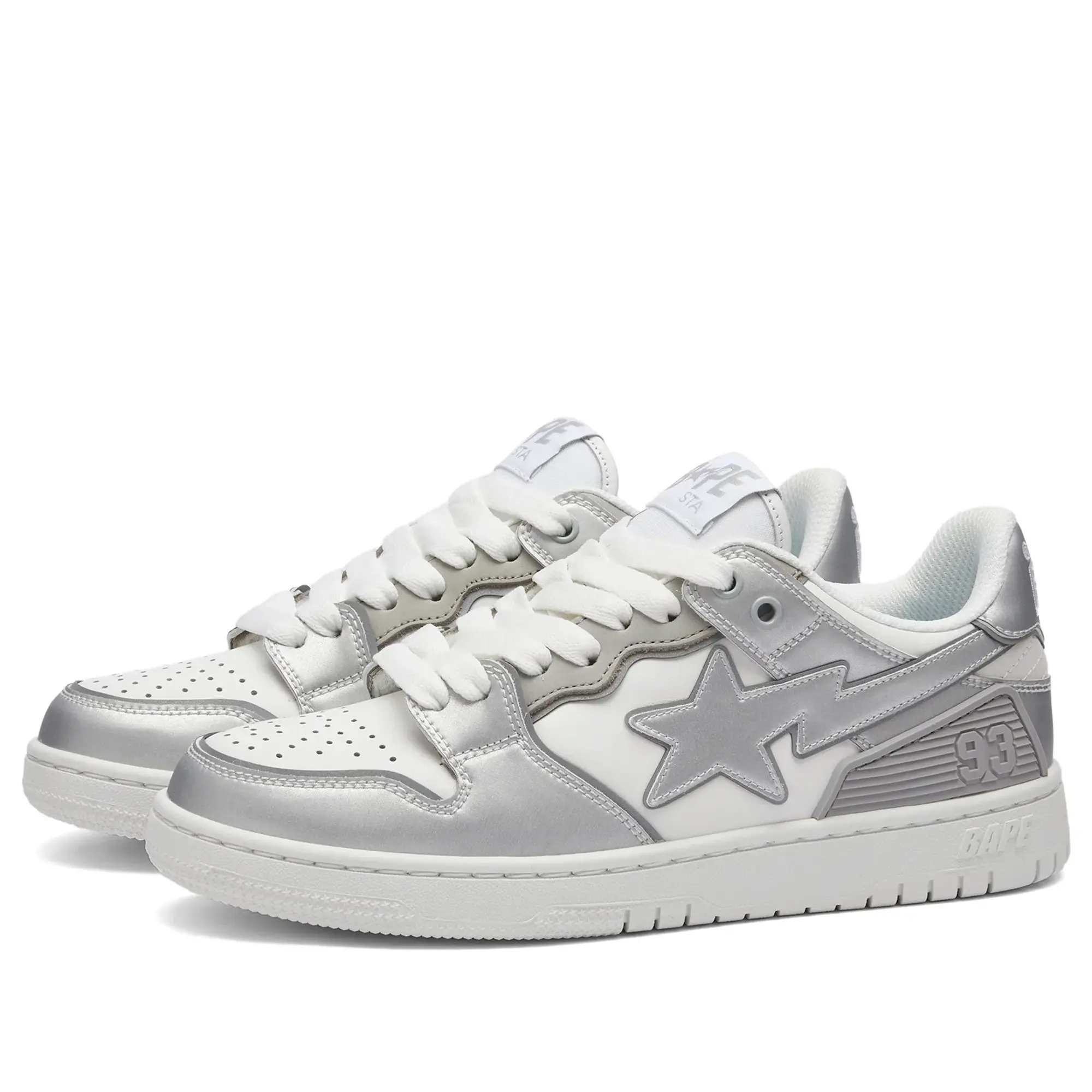 A Bathing Ape Women's Bape Sk8 Sta #4 White