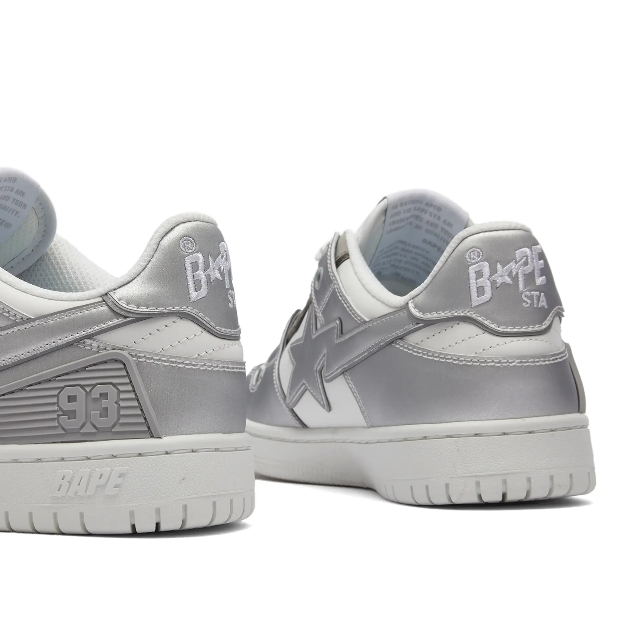 A Bathing Ape Women's Bape Sk8 Sta #4 White