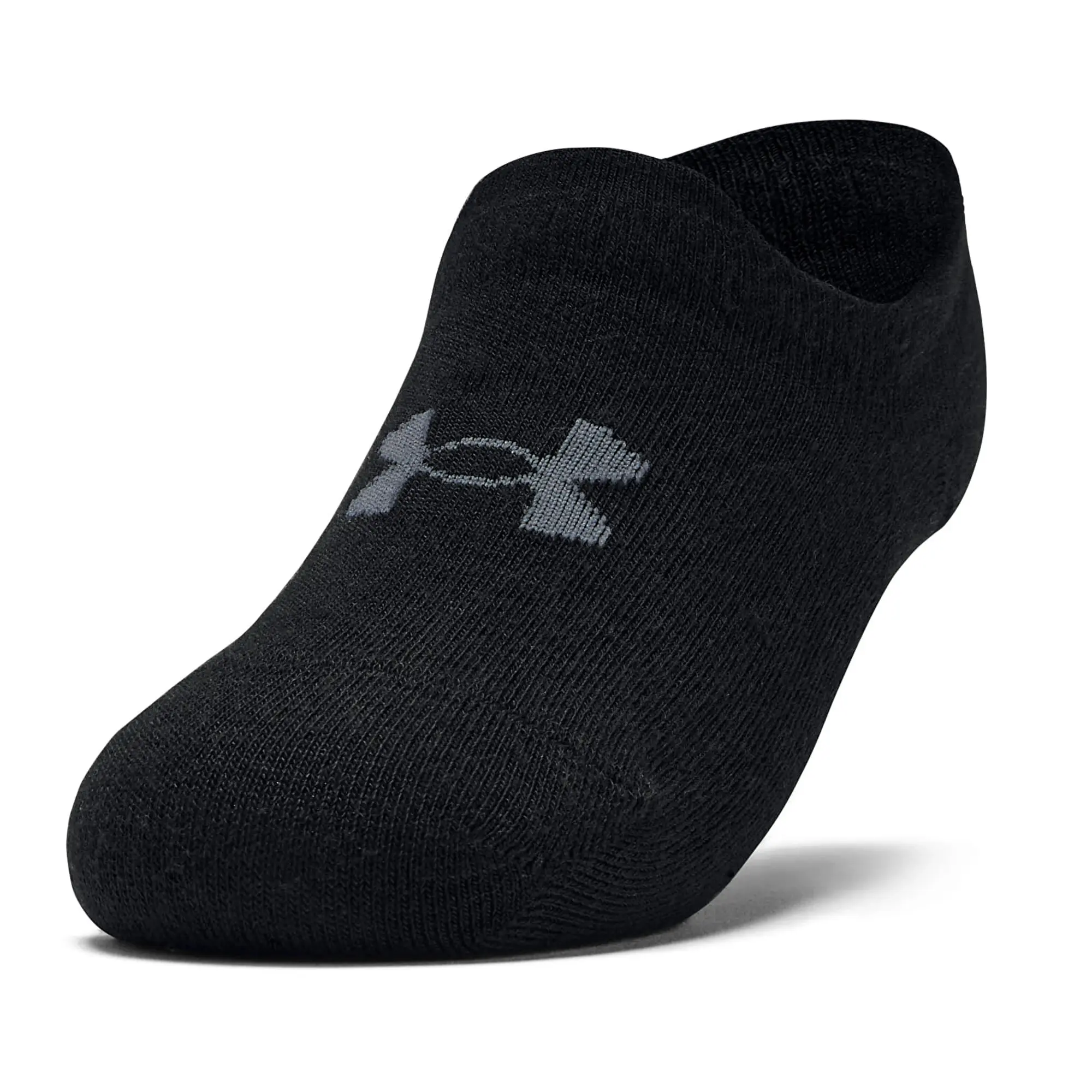 Under Armour Armour Ua Essential Ultralowtab 3pk Trainer Sock Unisex Adults - Black
