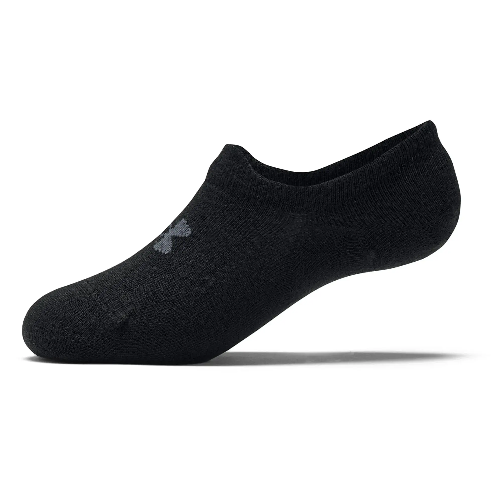 Under Armour Armour Ua Essential Ultralowtab 3pk Trainer Sock Unisex Adults - Black