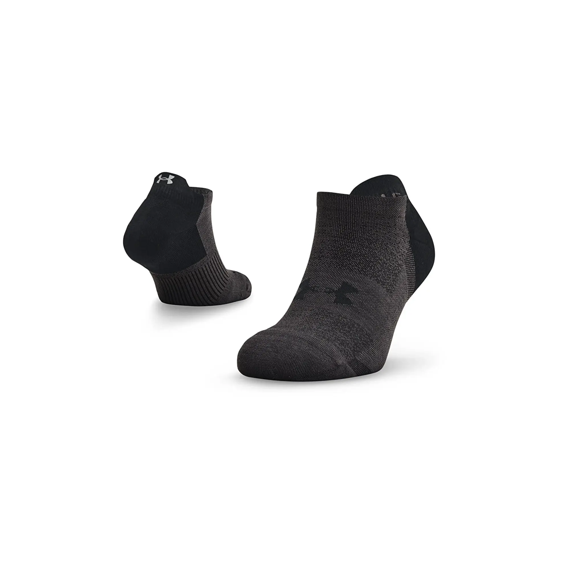 Under Armour Dry Run No Shoe Socks - Black