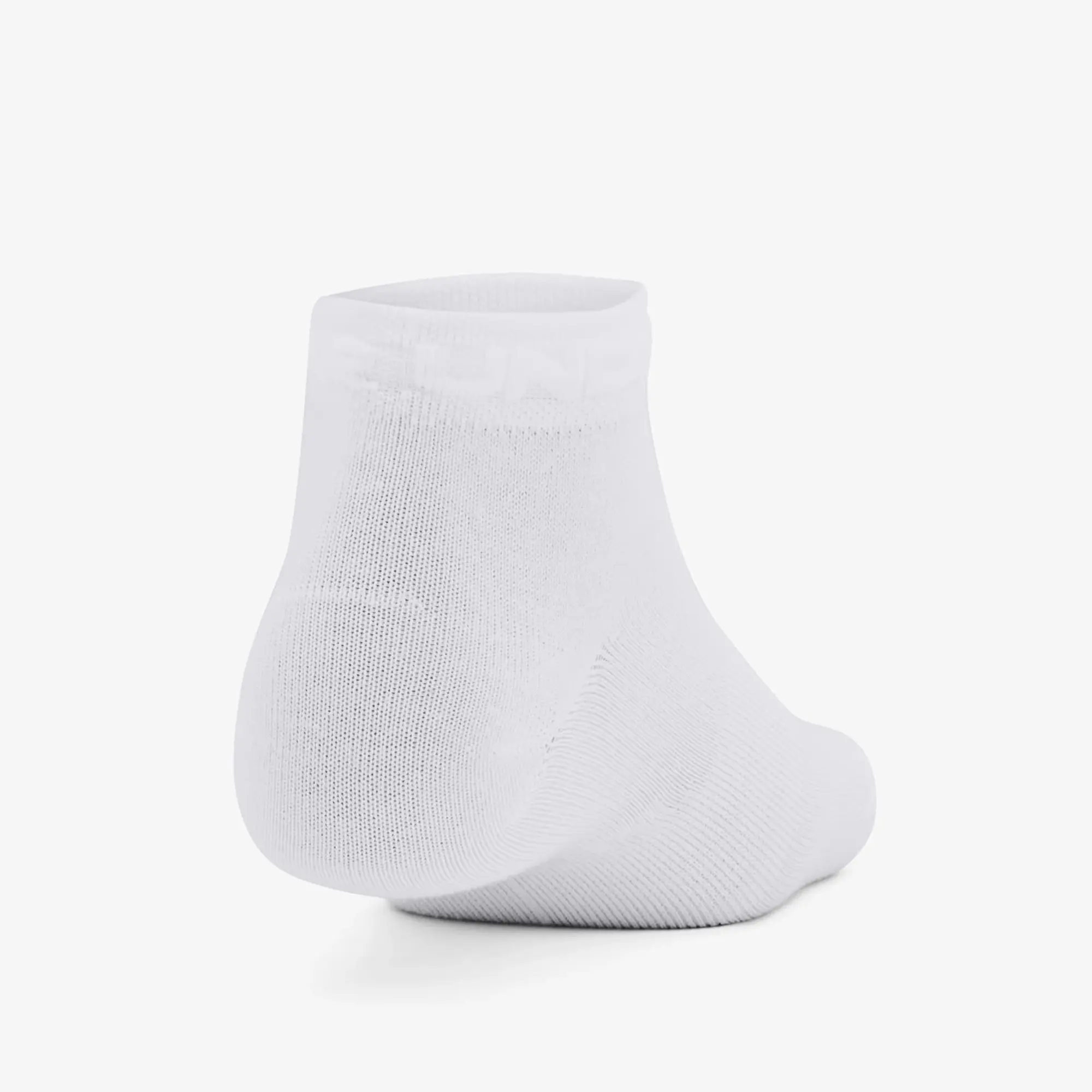 Under Armour Armour 3 Pack Essential Trainer Socks Ladies - White