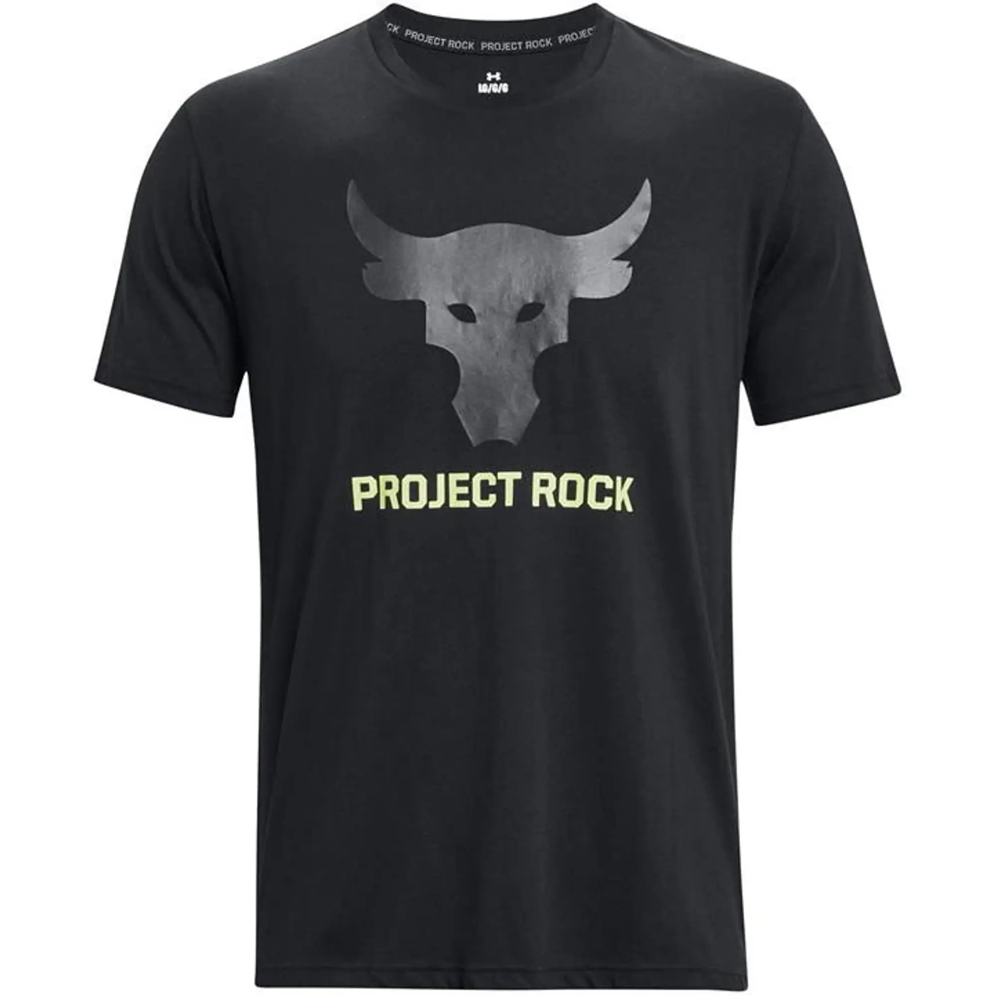 Under Armour Project Rock Brahma Bull Top - Black