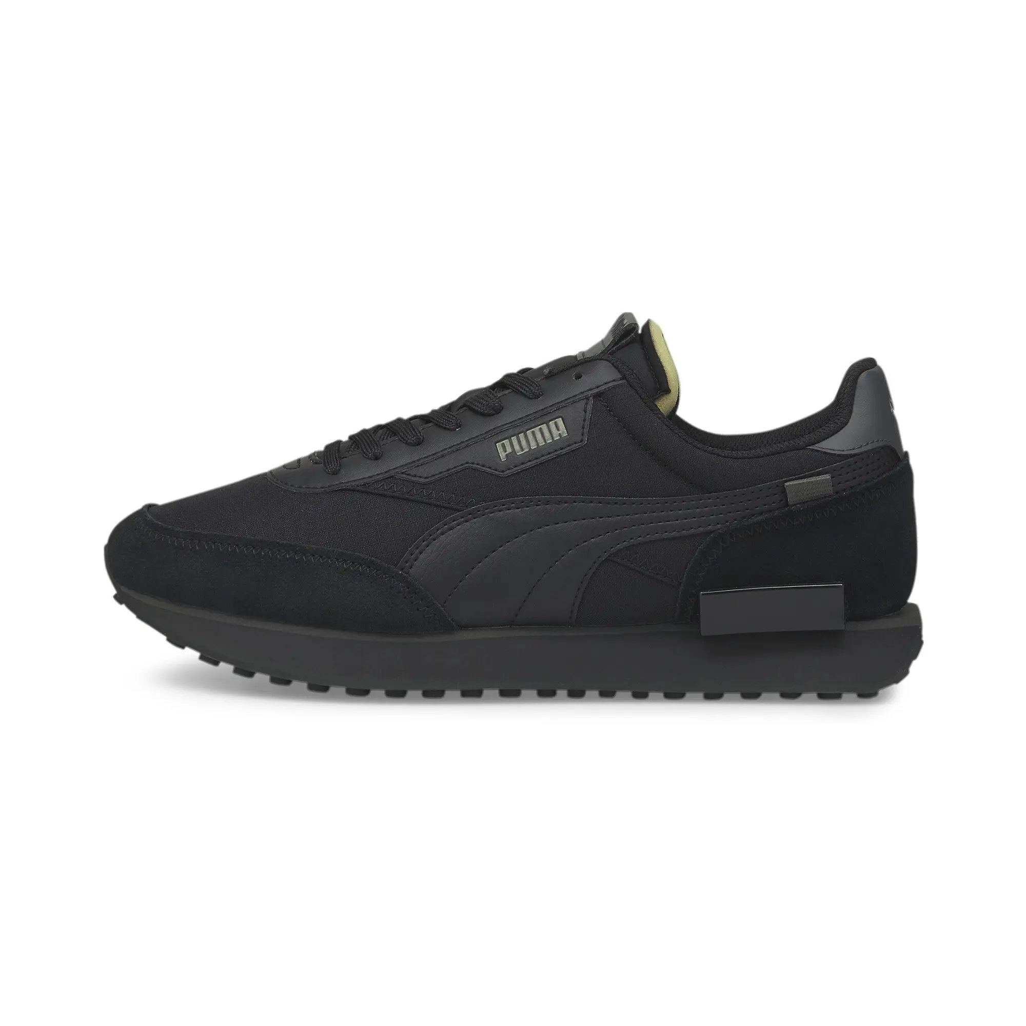 Puma Unisex Future Rider Play On Sneakers - Black