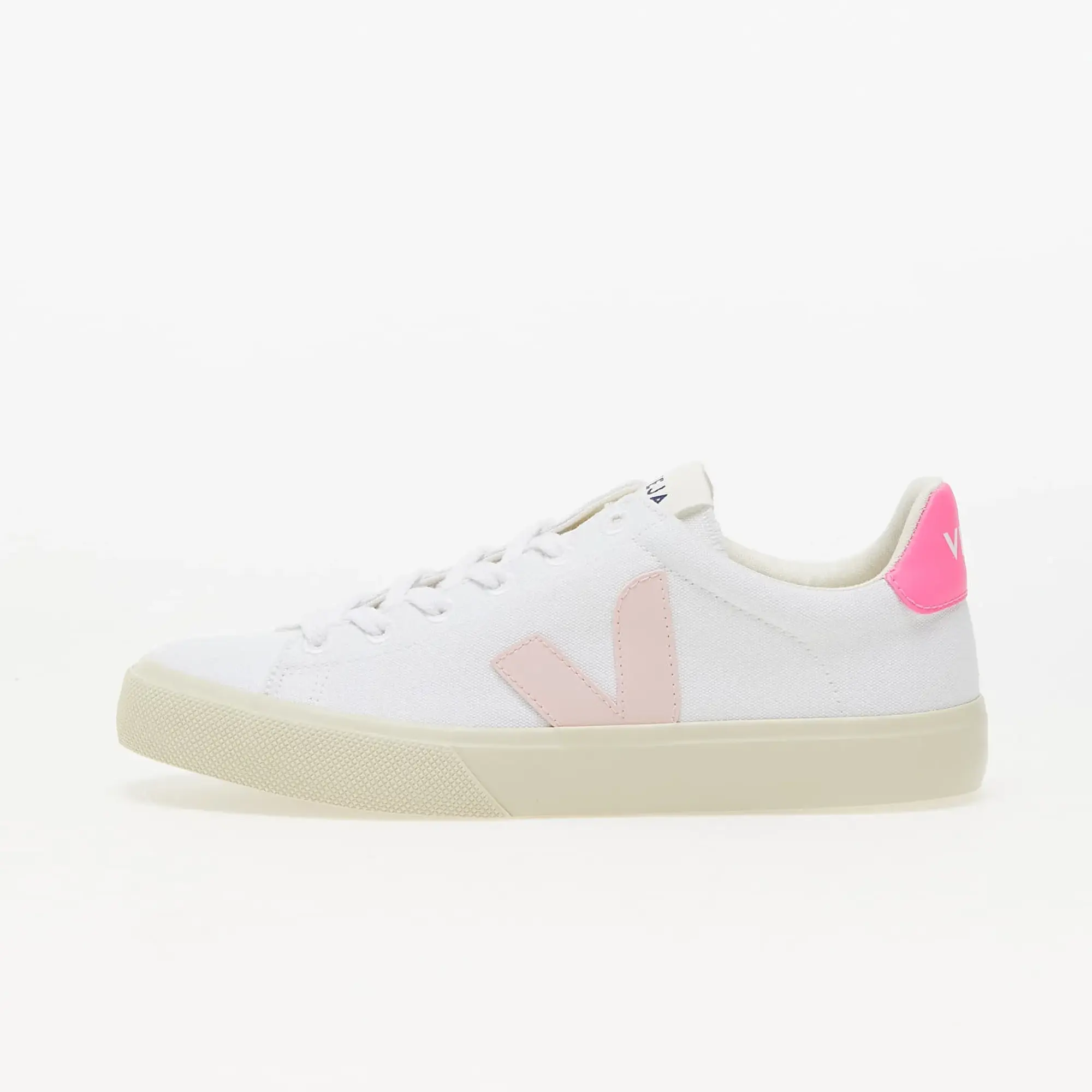 Veja  CAMPO CANVAS  women's Shoes (Trainers) in White