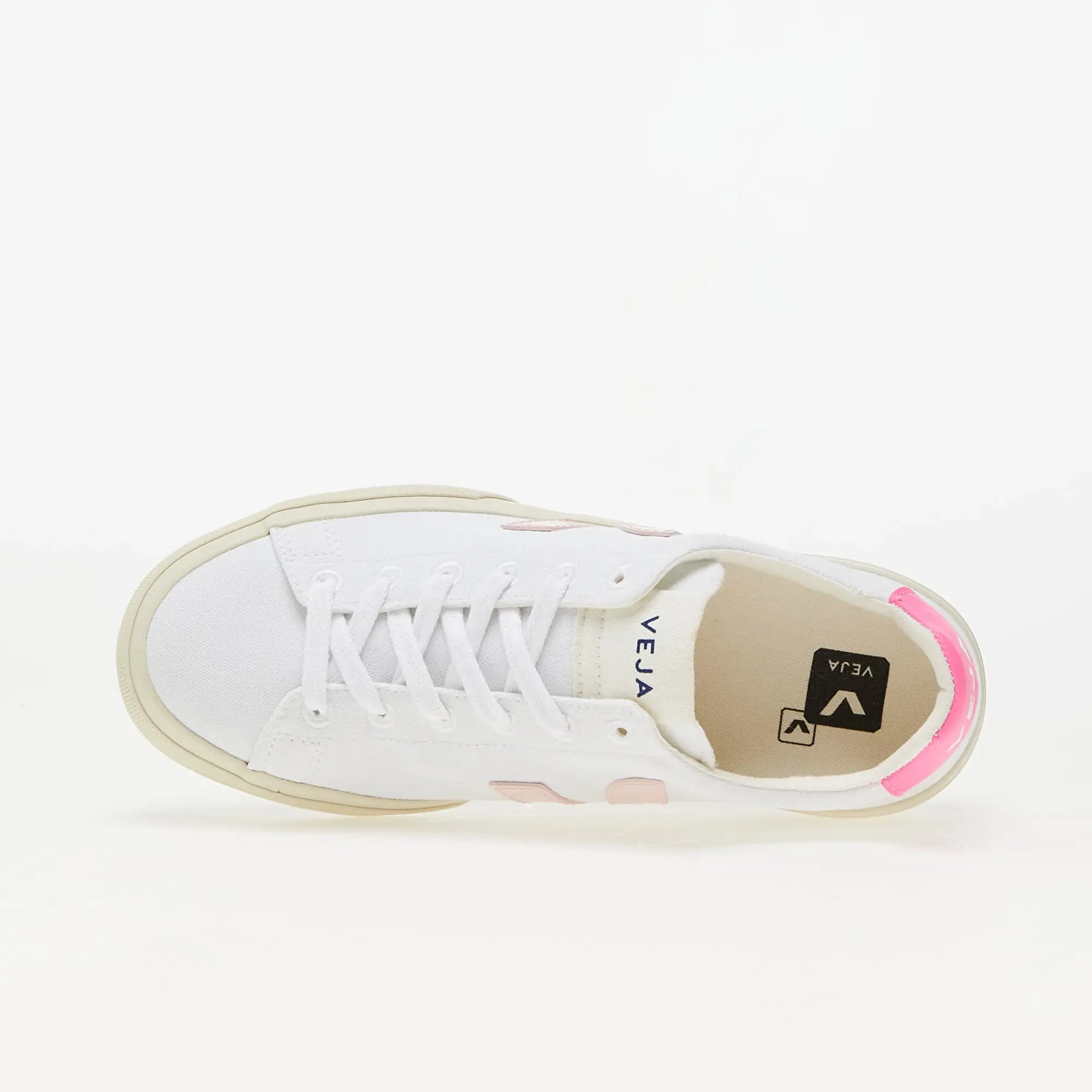 Veja  CAMPO CANVAS  women's Shoes (Trainers) in White