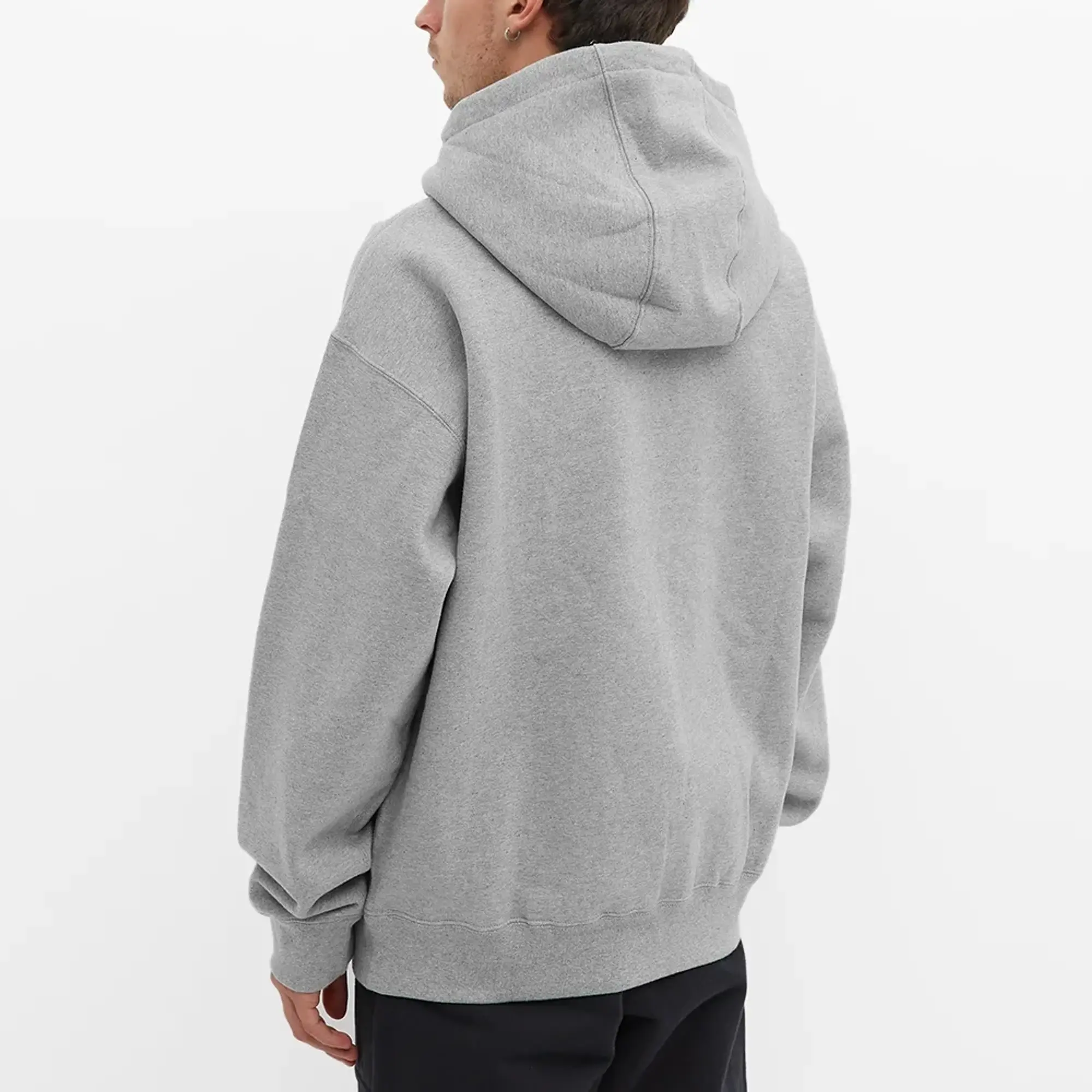 Nike Men's NRG Hoodie Dark Grey Heather/White