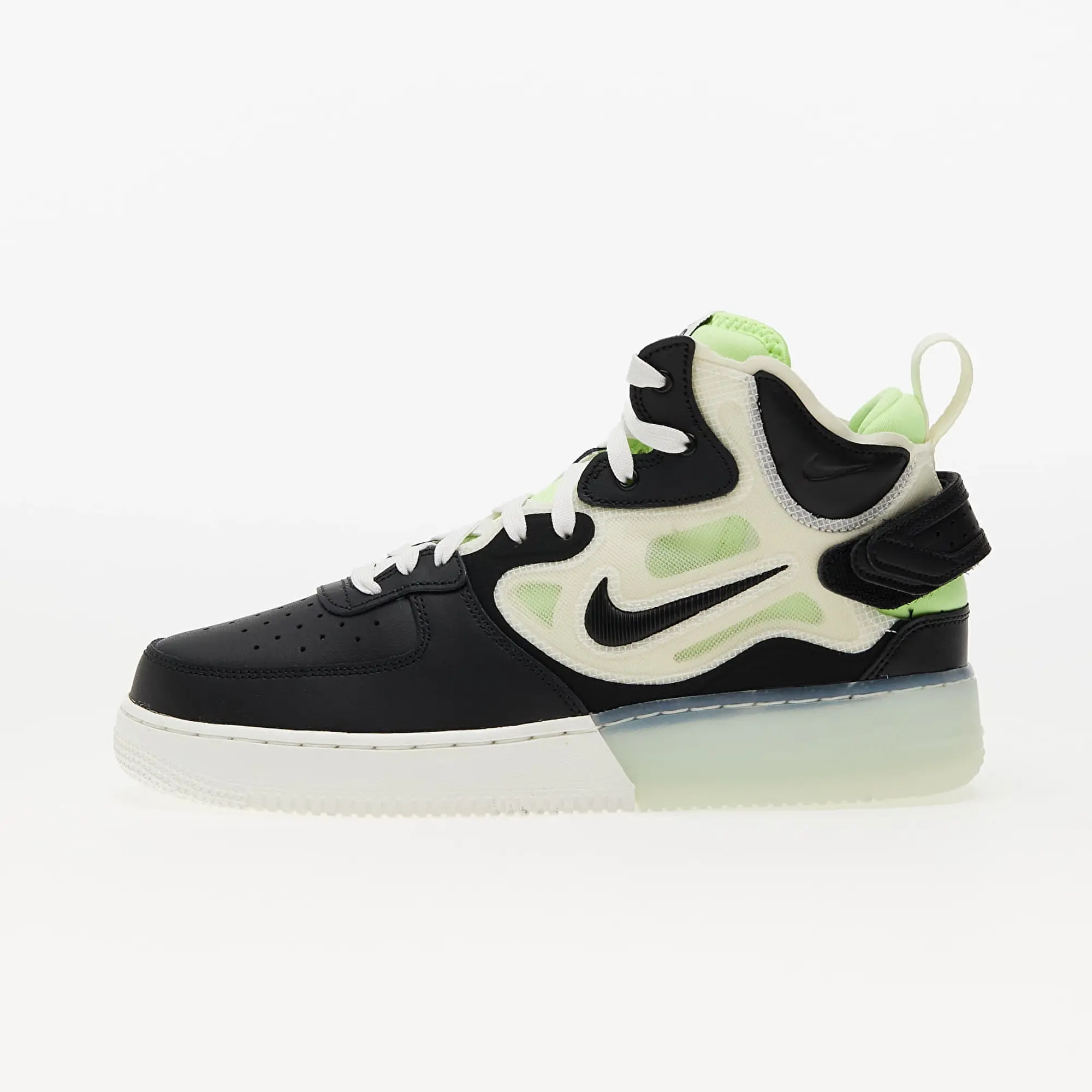 Sneakers Nike Air Force 1 Mid React Sail/ Black-Ghost Green-Glacier Blue Eur 44.5