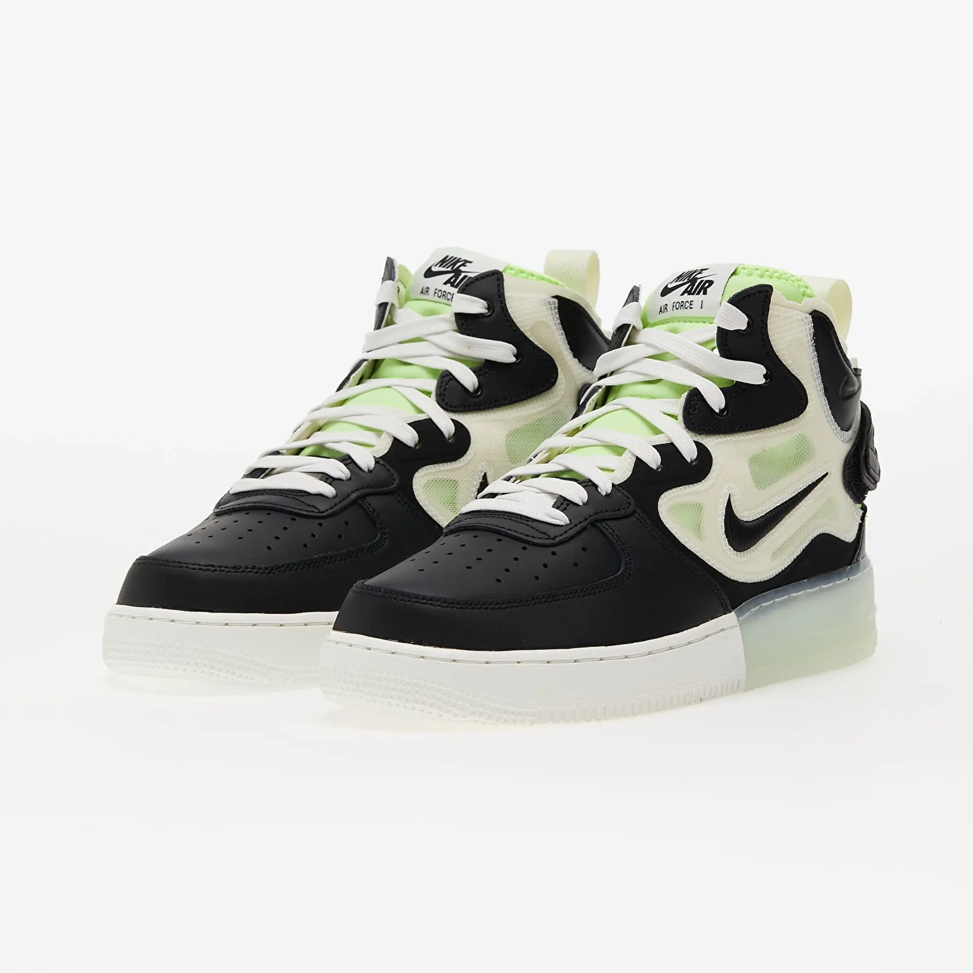Sneakers Nike Air Force 1 Mid React Sail/ Black-Ghost Green-Glacier Blue Eur 44.5