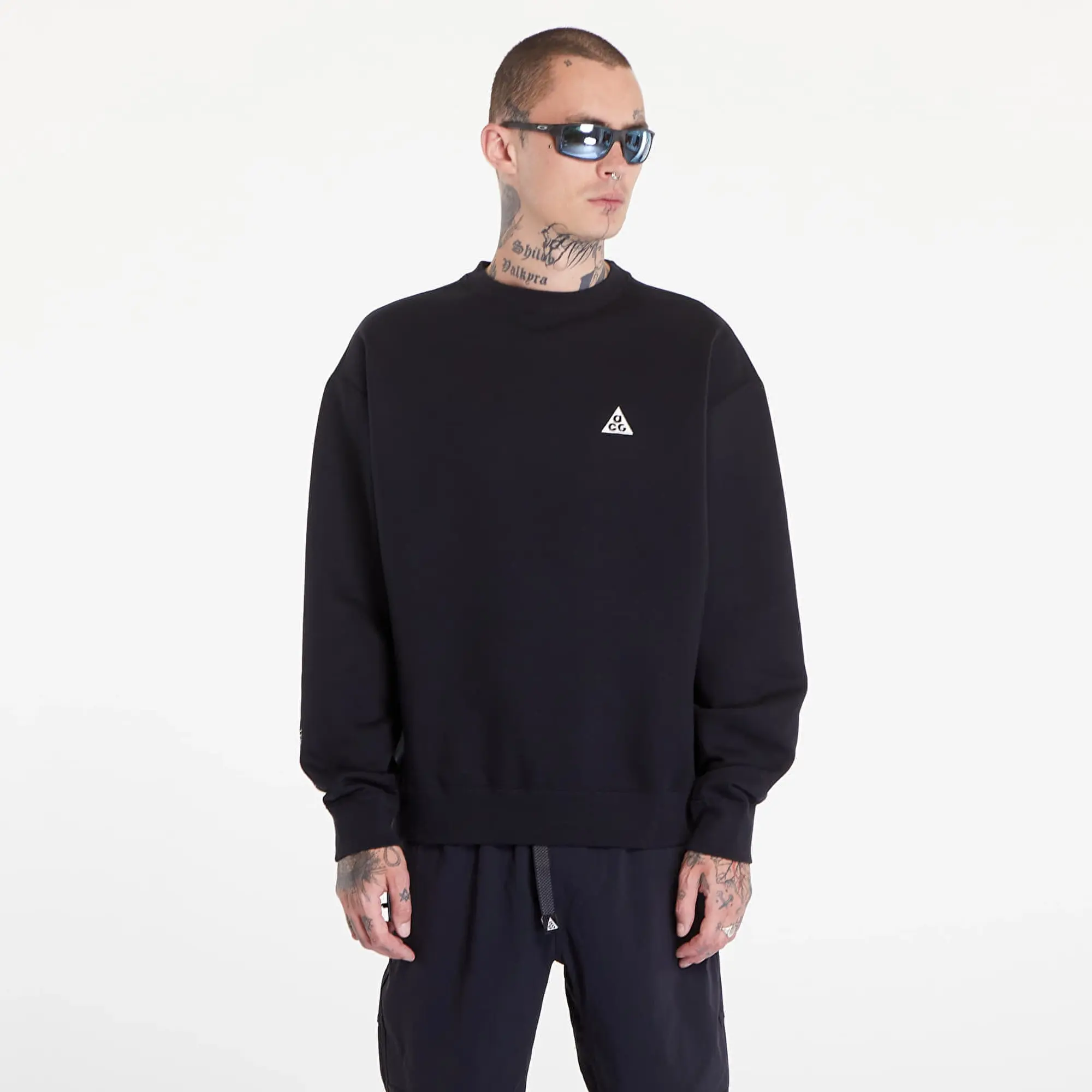 Sweatshirt Nike Acg Therma-Fit Fleece Crew Black/ Black/ Summit White Xxl