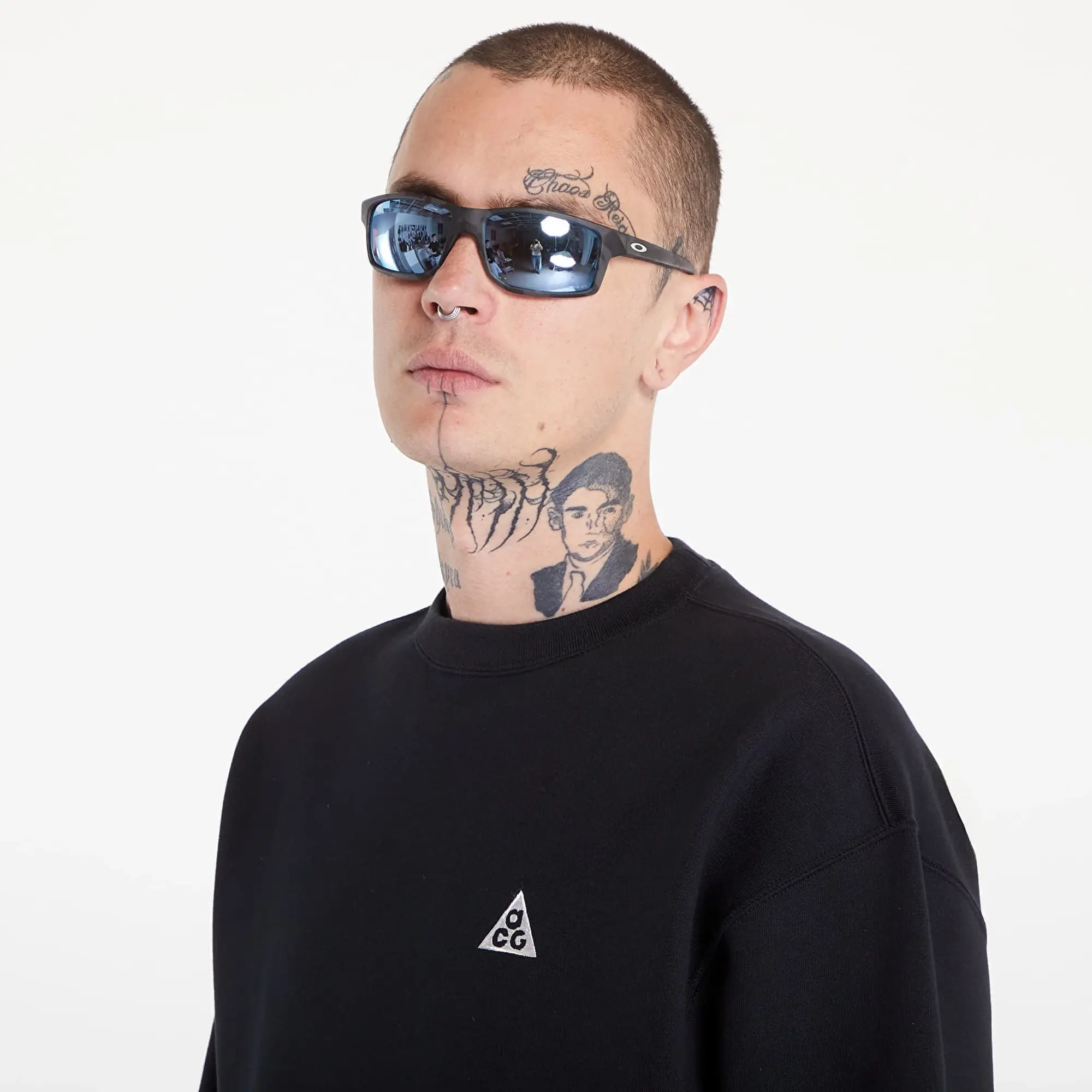Sweatshirt Nike Acg Therma-Fit Fleece Crew Black/ Black/ Summit White Xxl