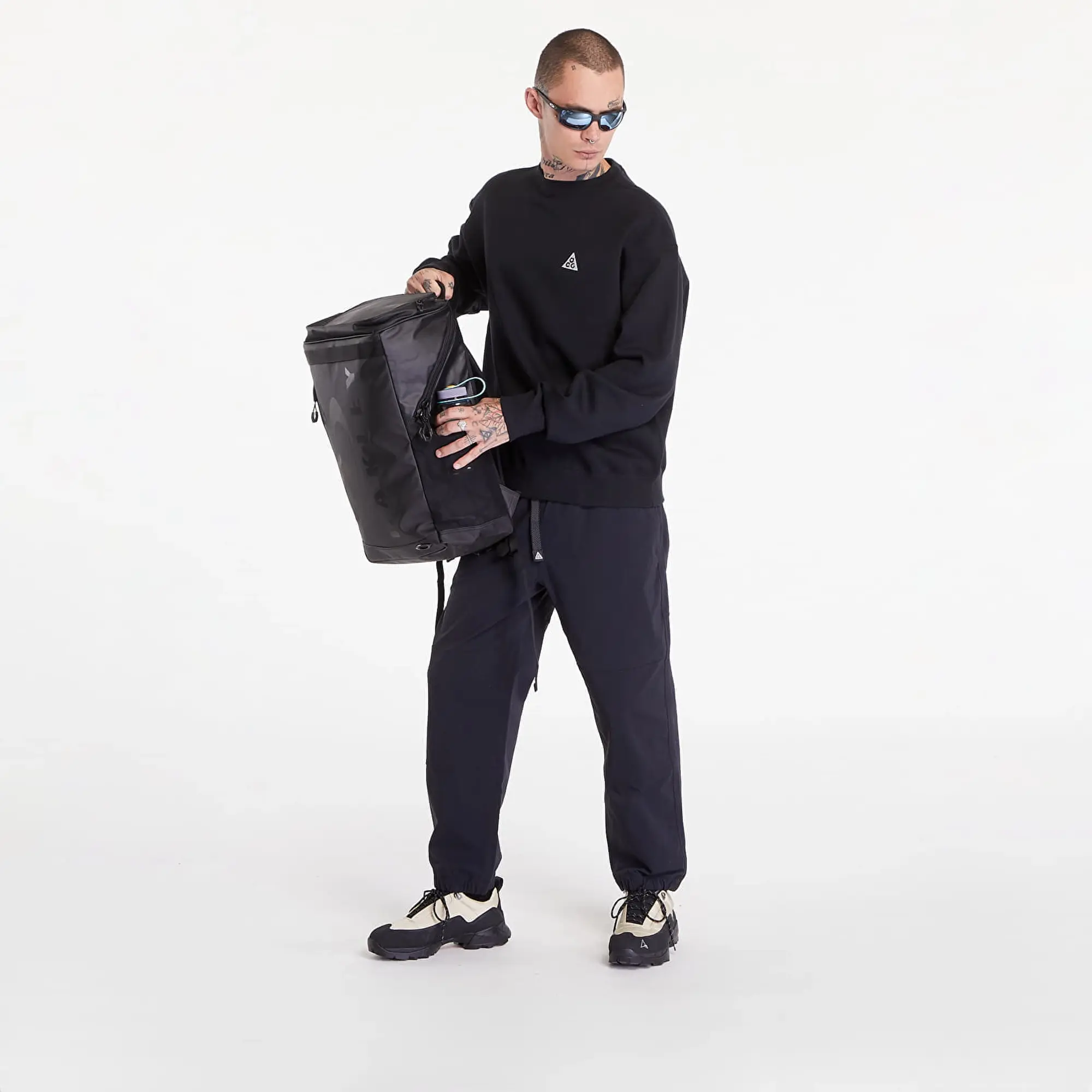 Sweatshirt Nike Acg Therma-Fit Fleece Crew Black/ Black/ Summit White Xxl