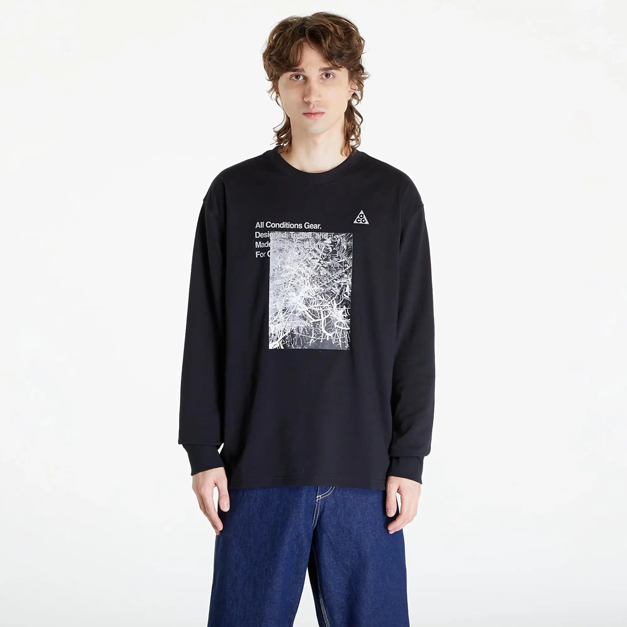 T-Shirt Nike Acg Long Sleeve T-Shirt Black L