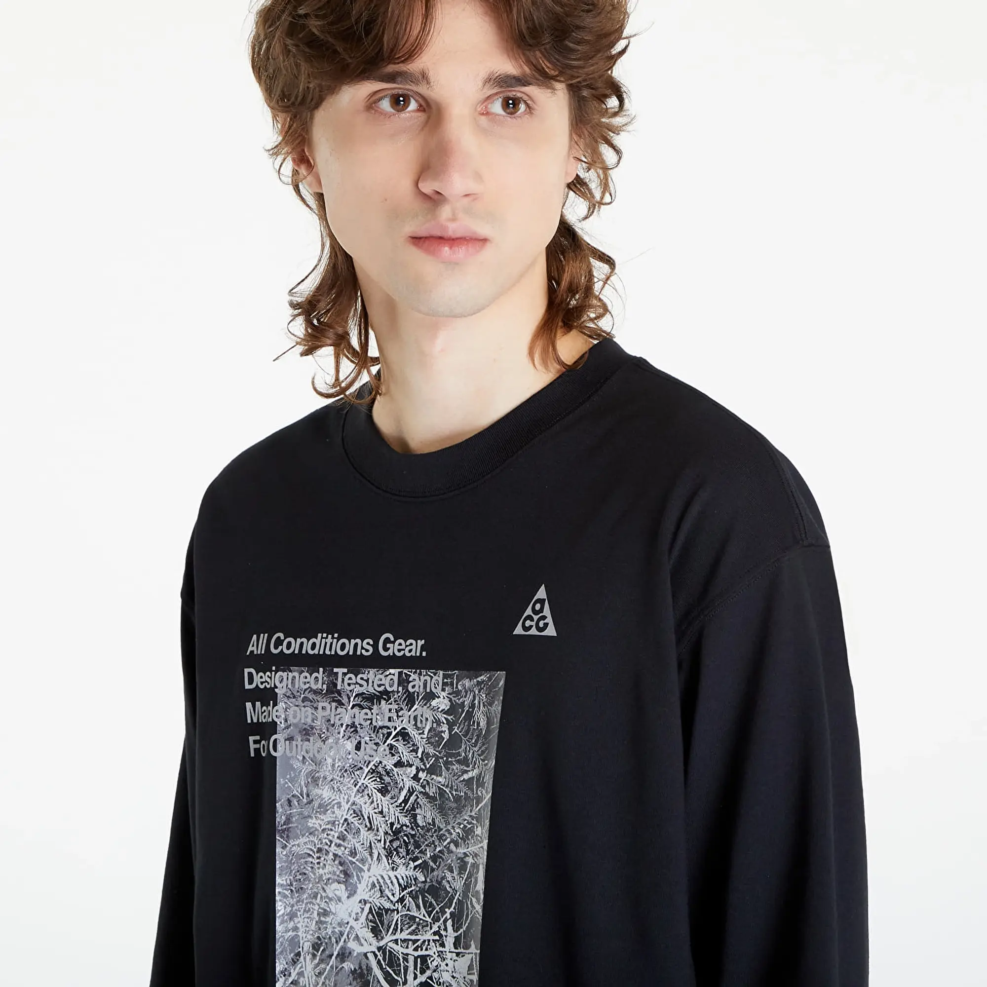 T-Shirt Nike Acg Long Sleeve T-Shirt Black L