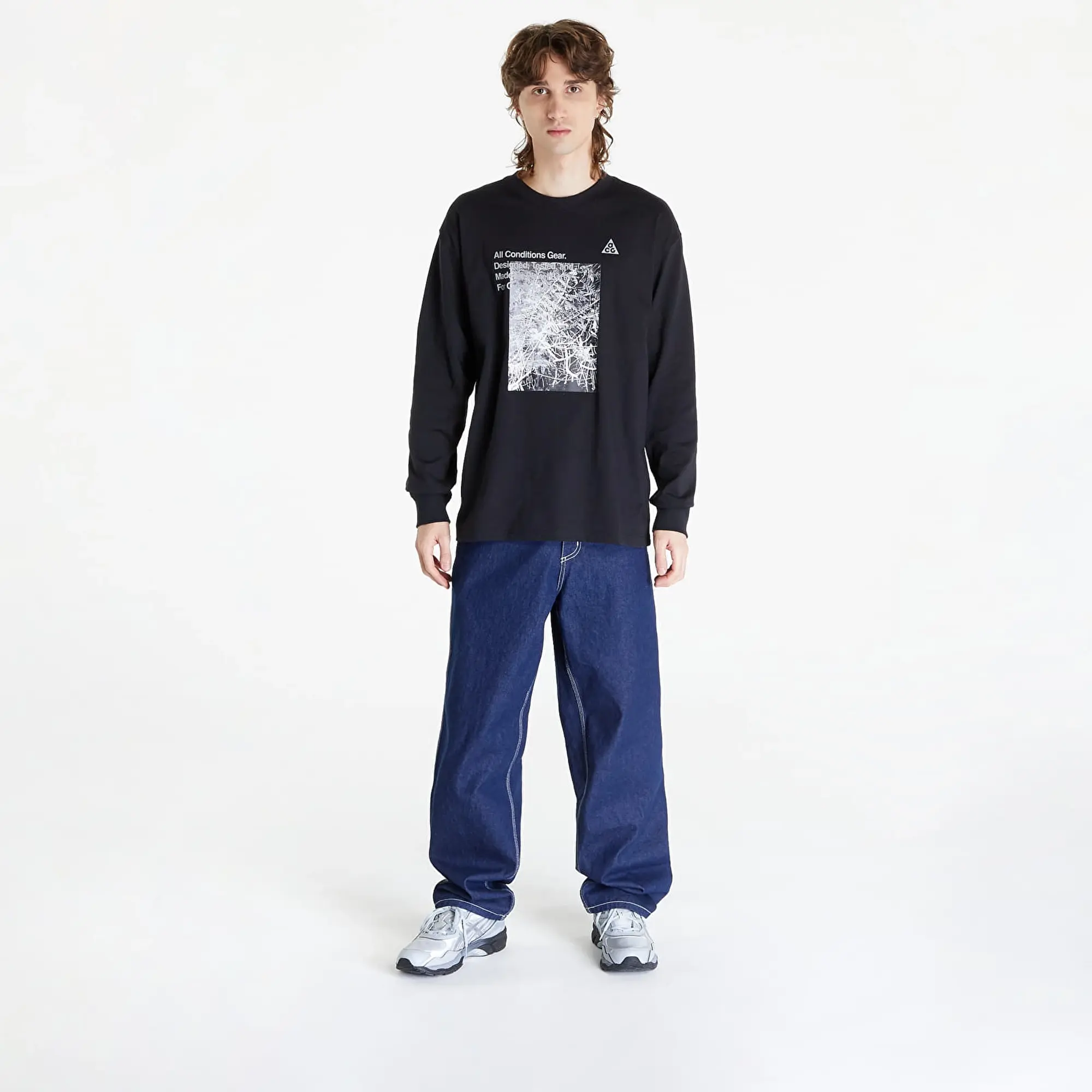 T-Shirt Nike Acg Long Sleeve T-Shirt Black L