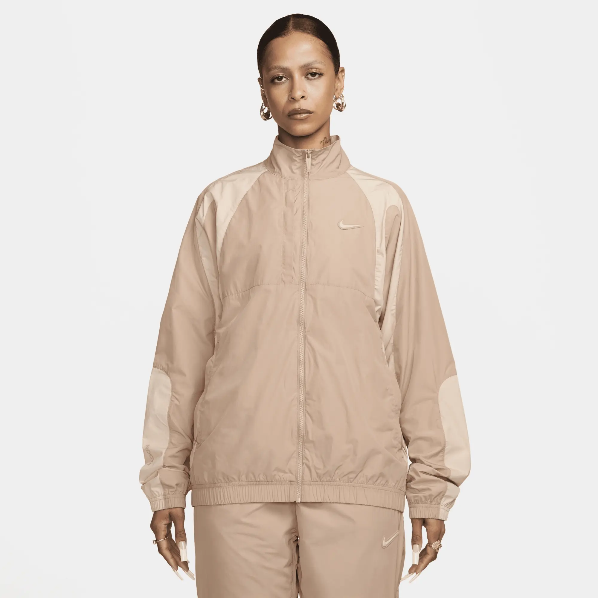 Jacket Nike X Nocta Men's Woven Track Jacket Hemp/ Sanddrift/ Sanddrift Xs