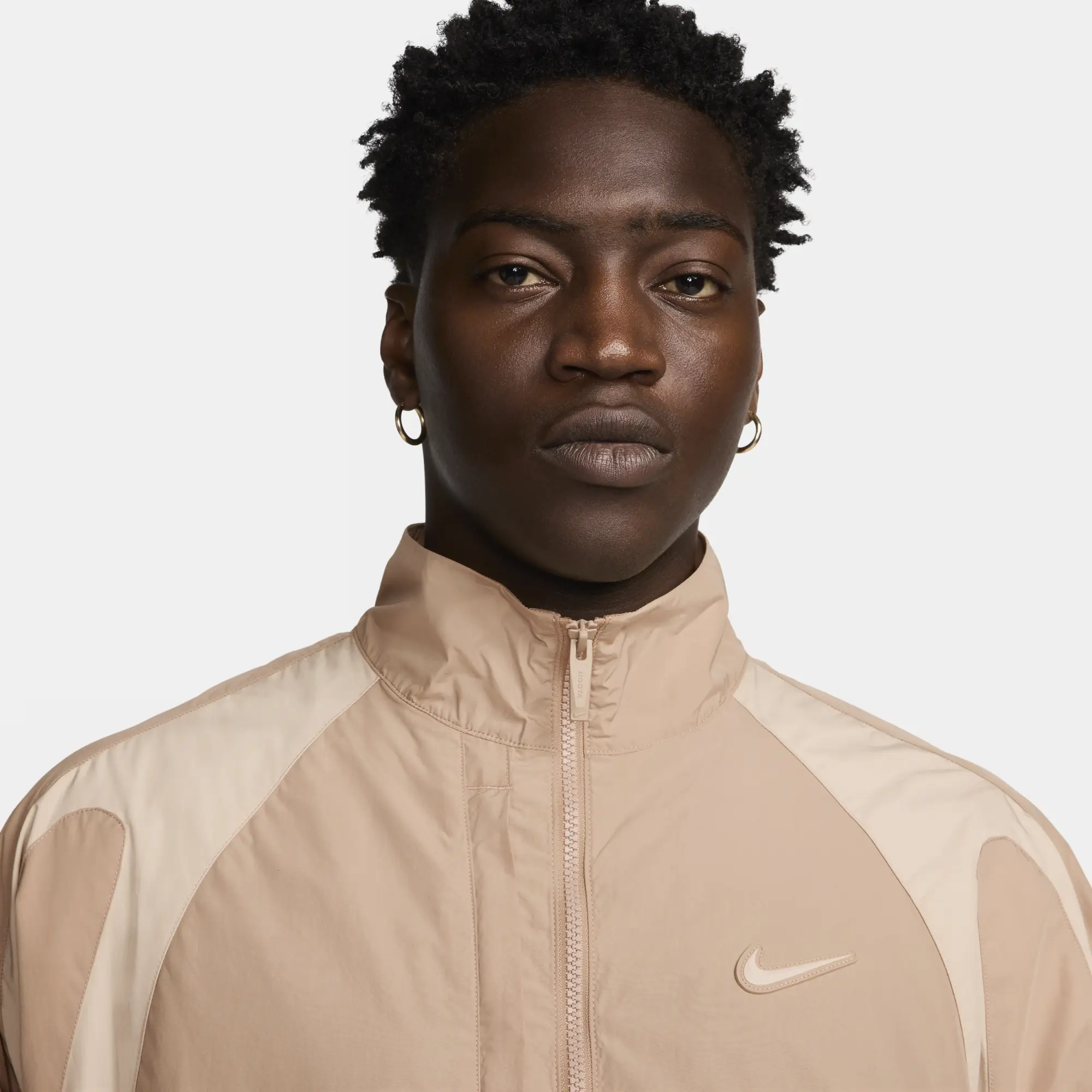 Jacket Nike X Nocta Men's Woven Track Jacket Hemp/ Sanddrift/ Sanddrift Xs