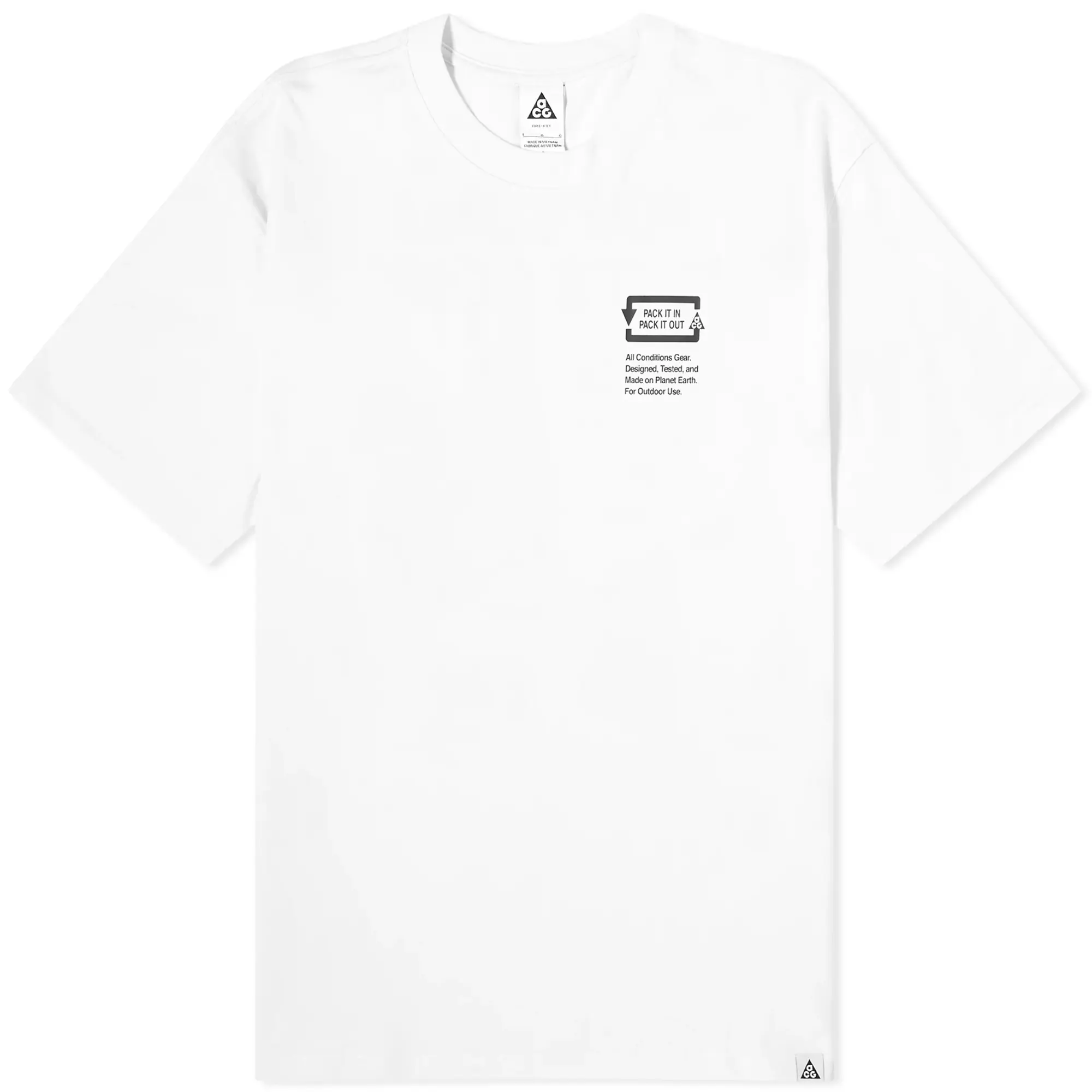 Nike ACG Pack It Out Dri-FIT T-Shirt, White