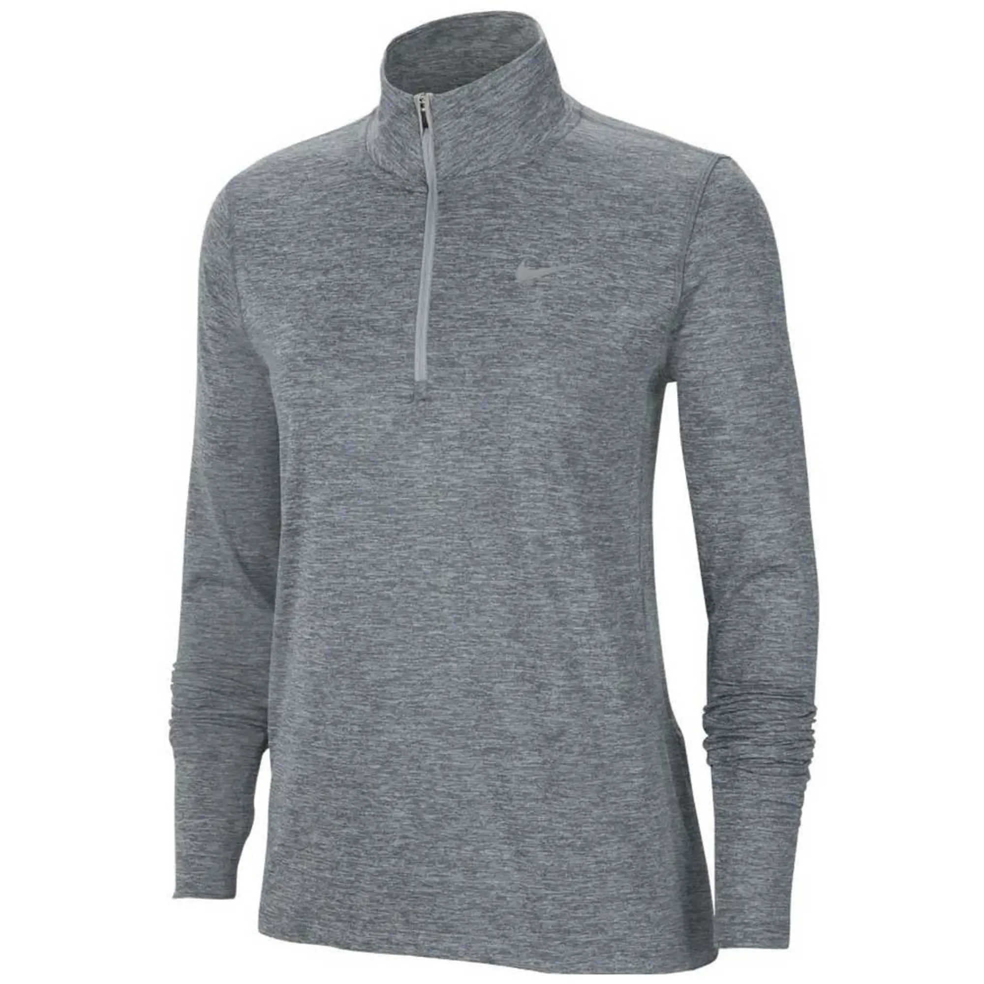 Nike Element Half-Zip Long Sleeve Women - Lightgrey, Silver