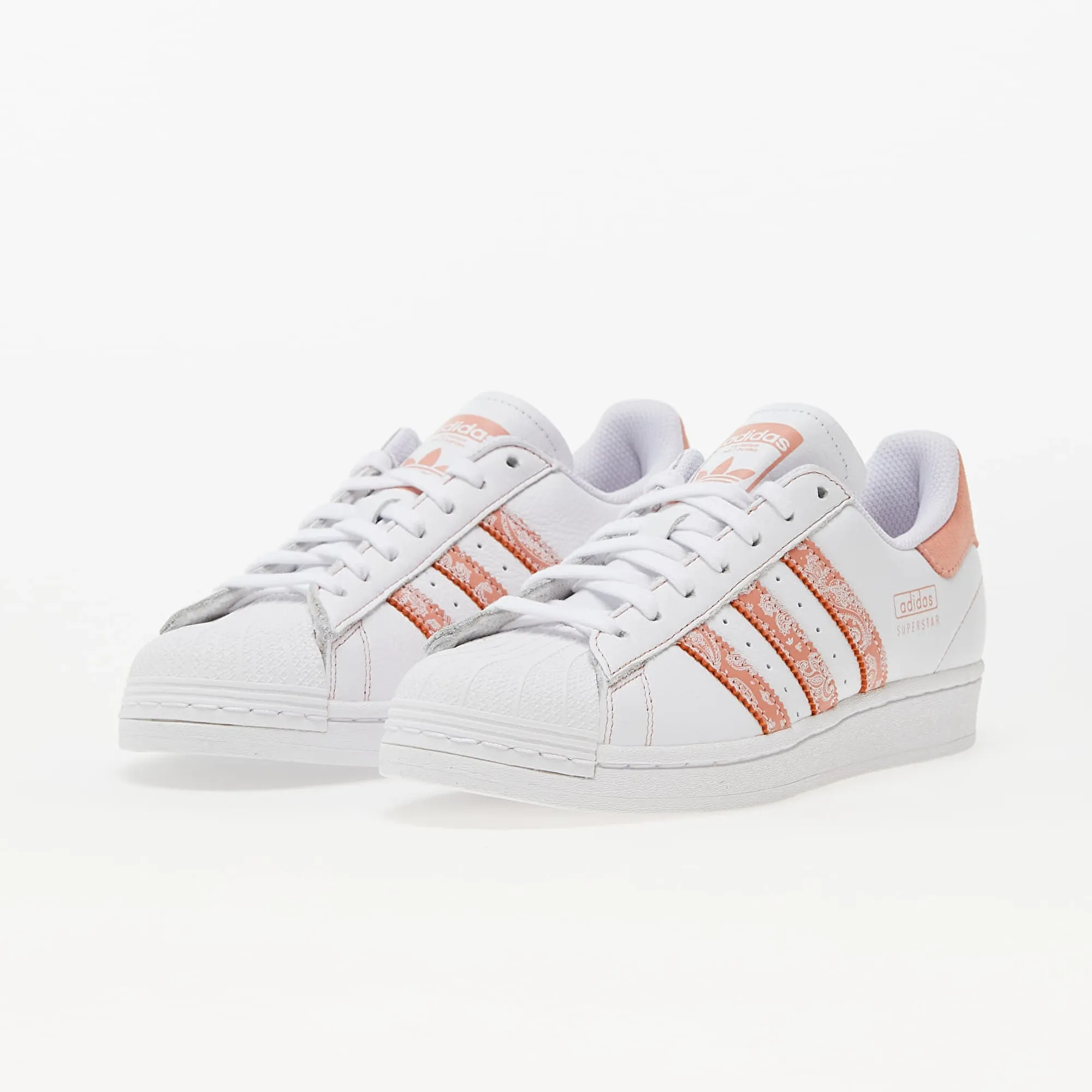 Athletic Shoes Adidas Originals Superstar Mens Orange Adidas Originals  Sneakers Adidas Superstar W Ftw White/ Wonder Clay/ Ftw White Eur 40 IE3007