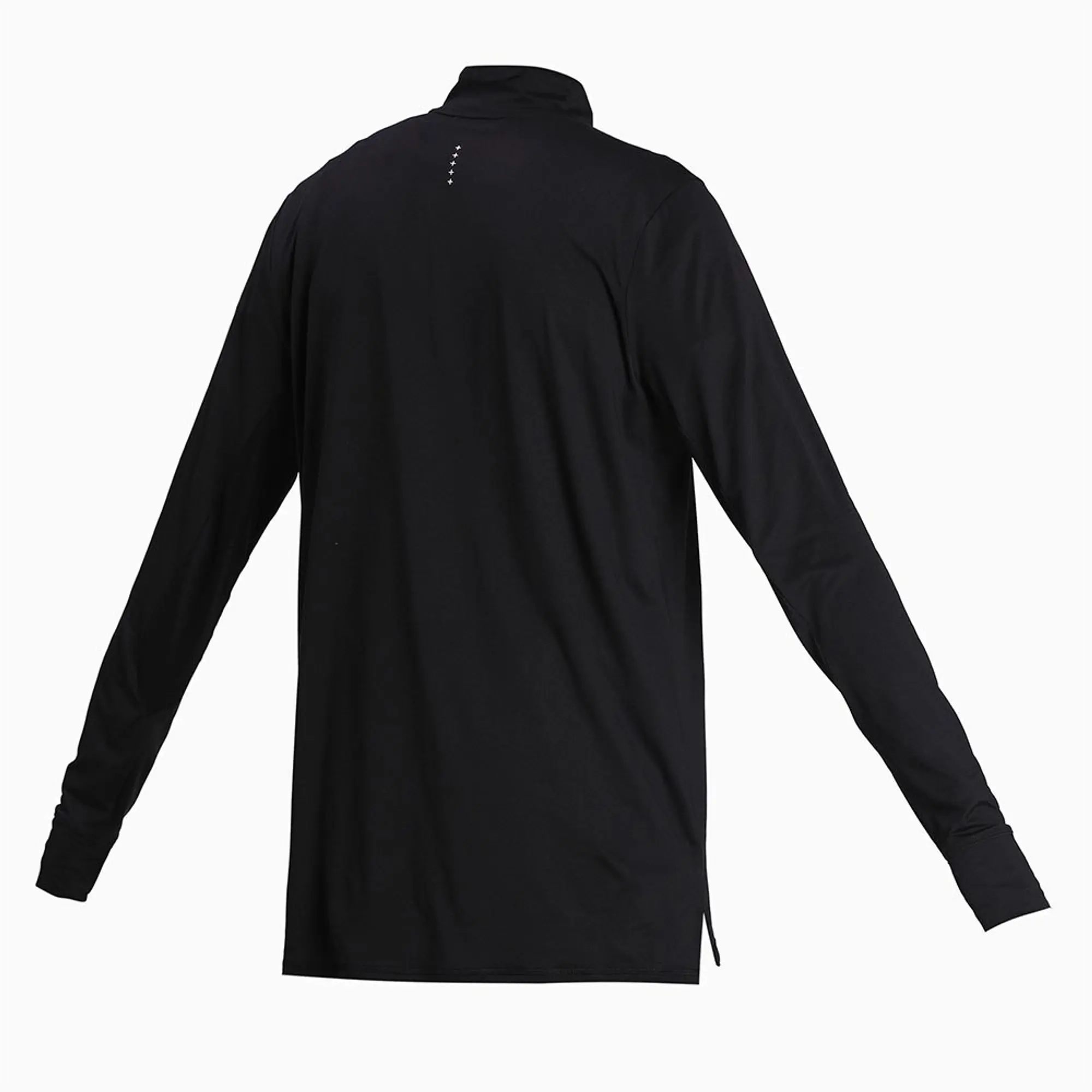 Puma Run Favorite 1/4 Zip Long Sleeve T-shirt  - Black