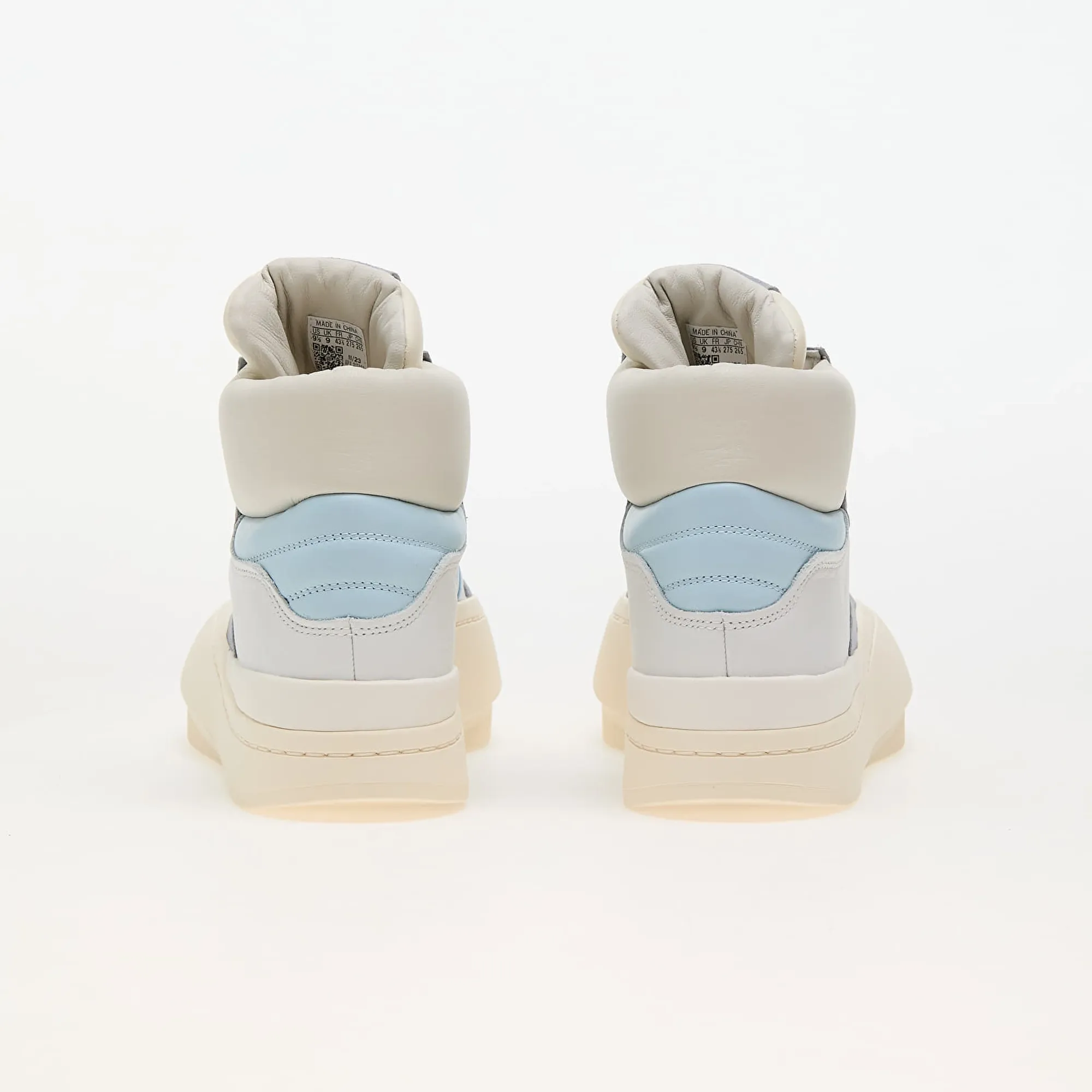 Sneakers Y-3 Centennial High Off White/ Light Grey/ Crew White Eur 