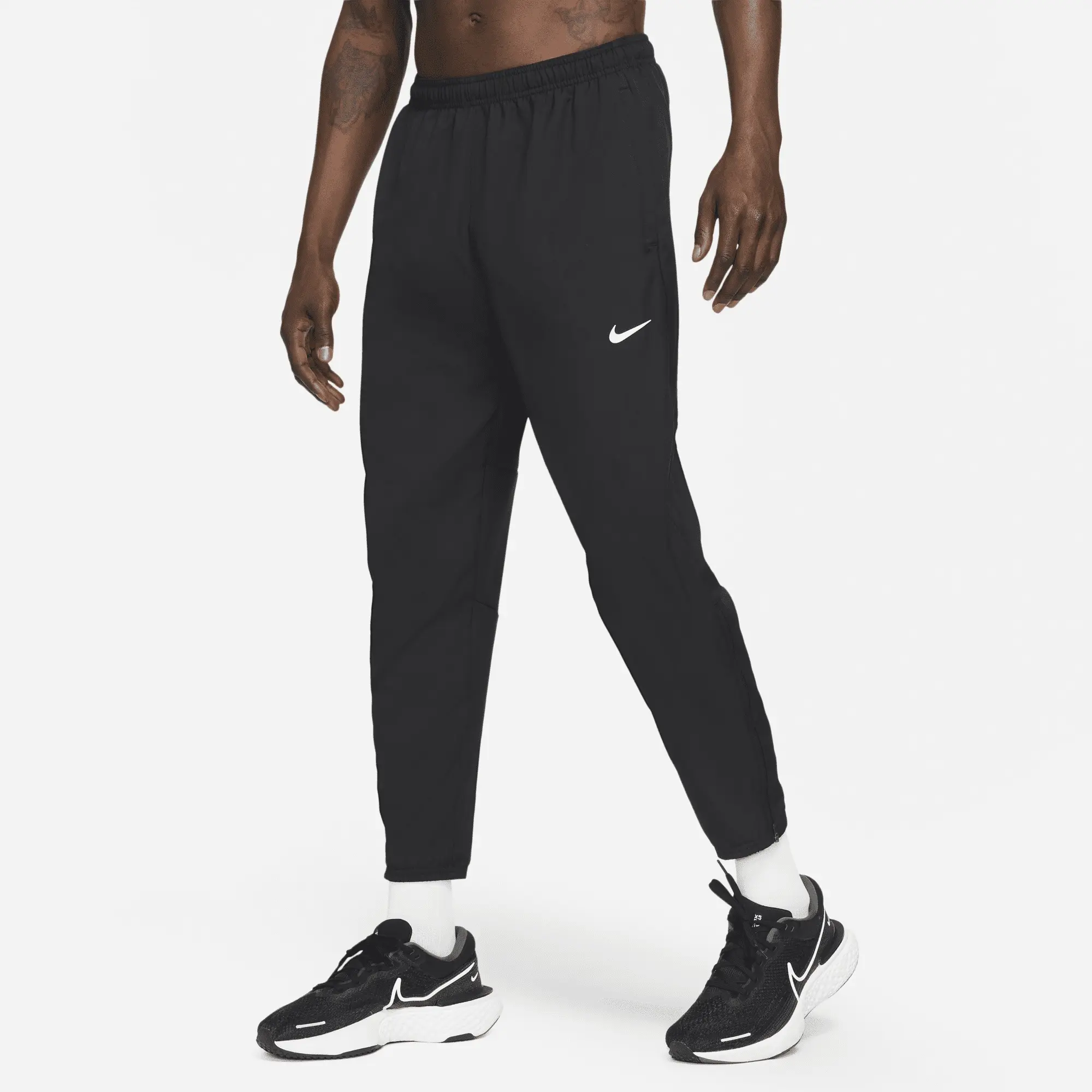 Nike Dri-FIT Challenger Men's Woven Running Trousers - Black - Recycled Polyester
