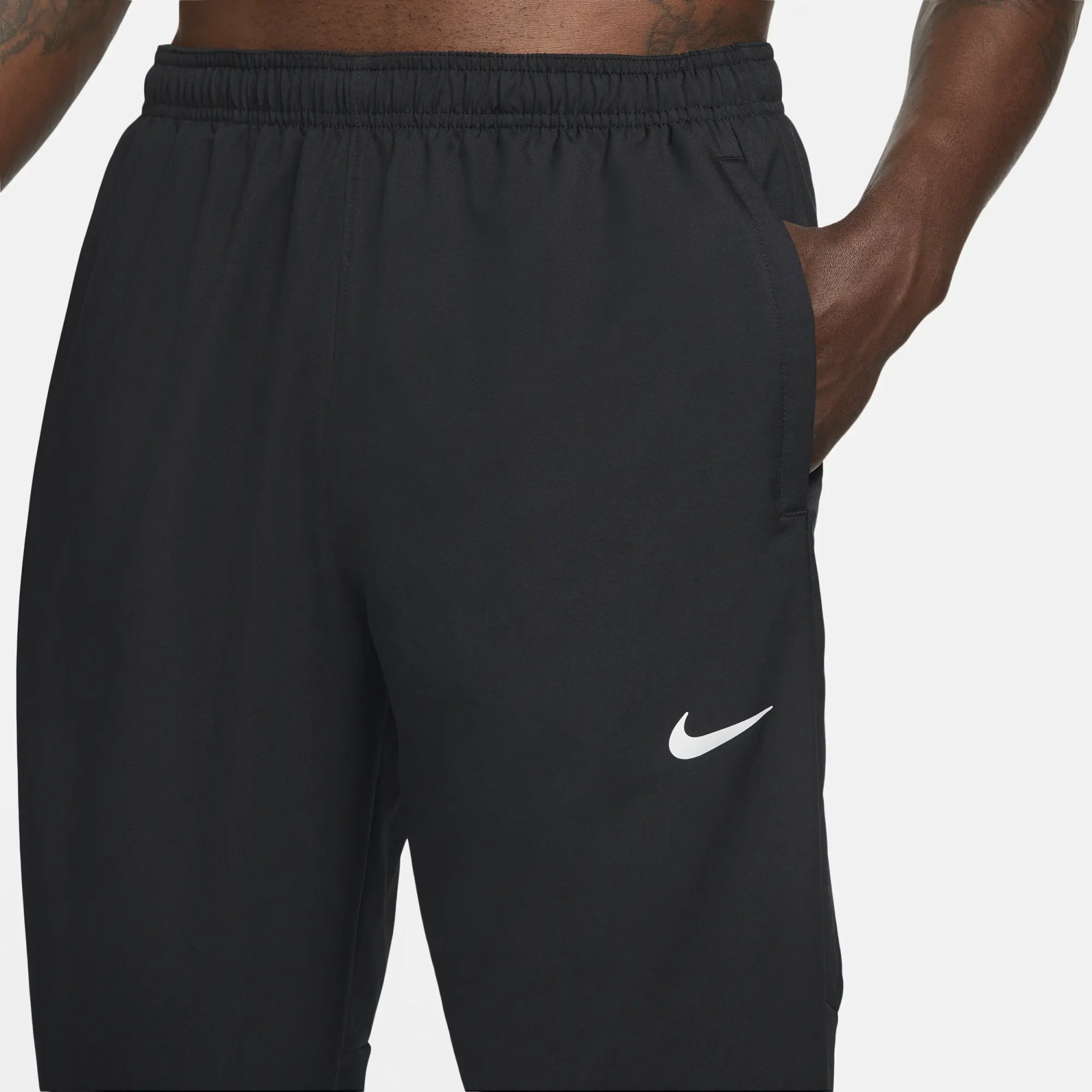 Nike Dri-FIT Challenger Men's Woven Running Trousers - Black - Recycled Polyester