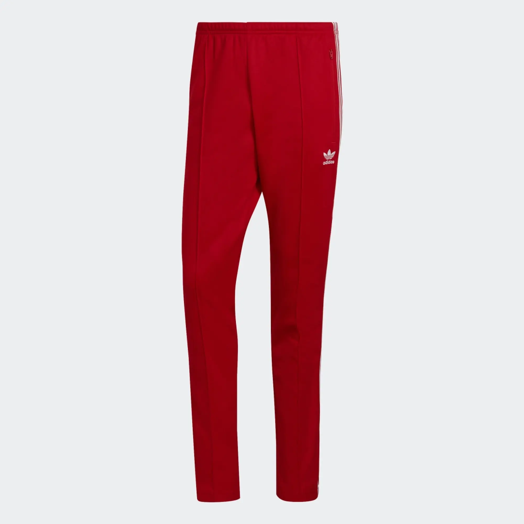 adidas Originals Sweatpants Adidas Beckenbauer Track Pant Better Scarlet/ White Xl