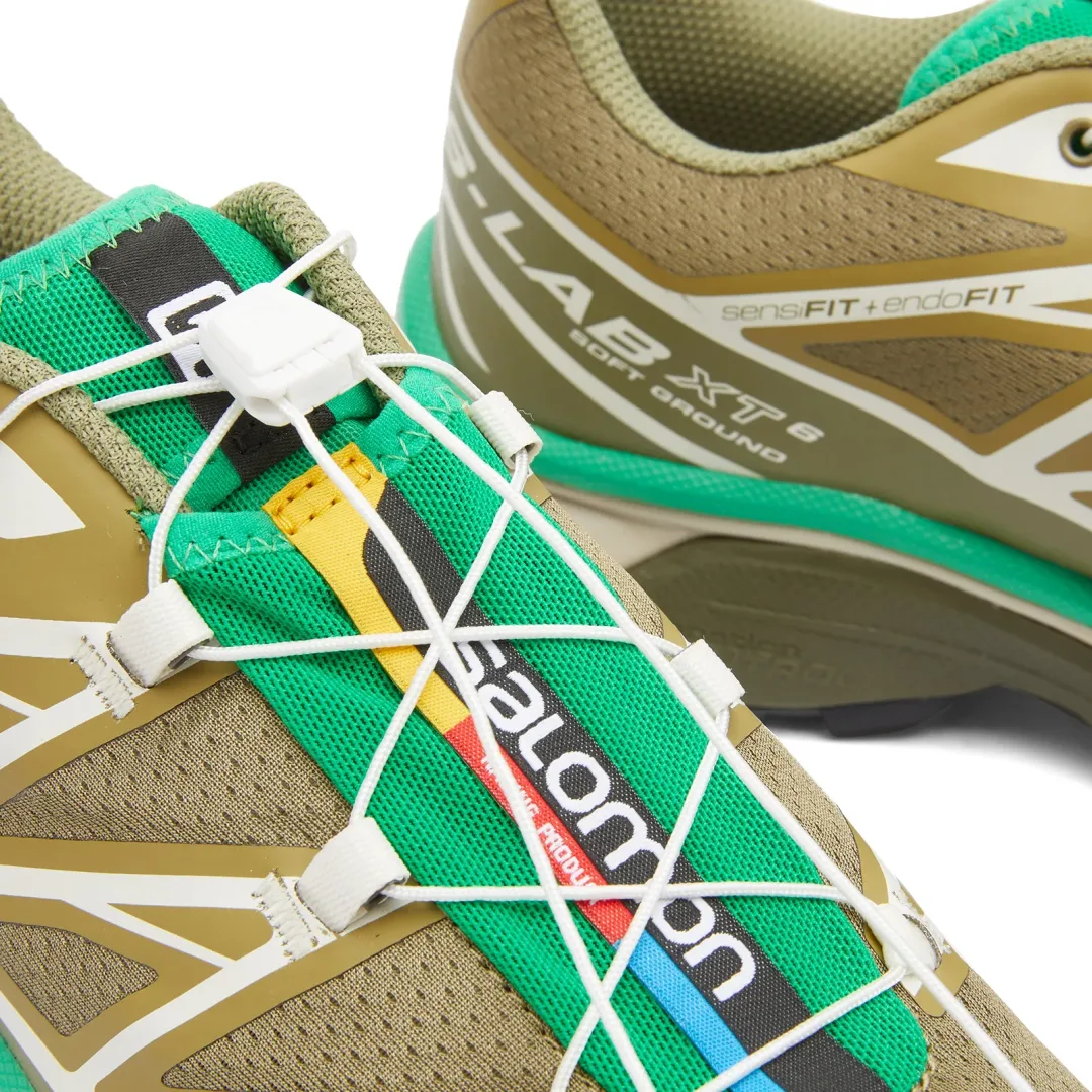 Sneakers Salomon Xt-6 Dried Herb/ Deep Lichen Green/ Bright Green