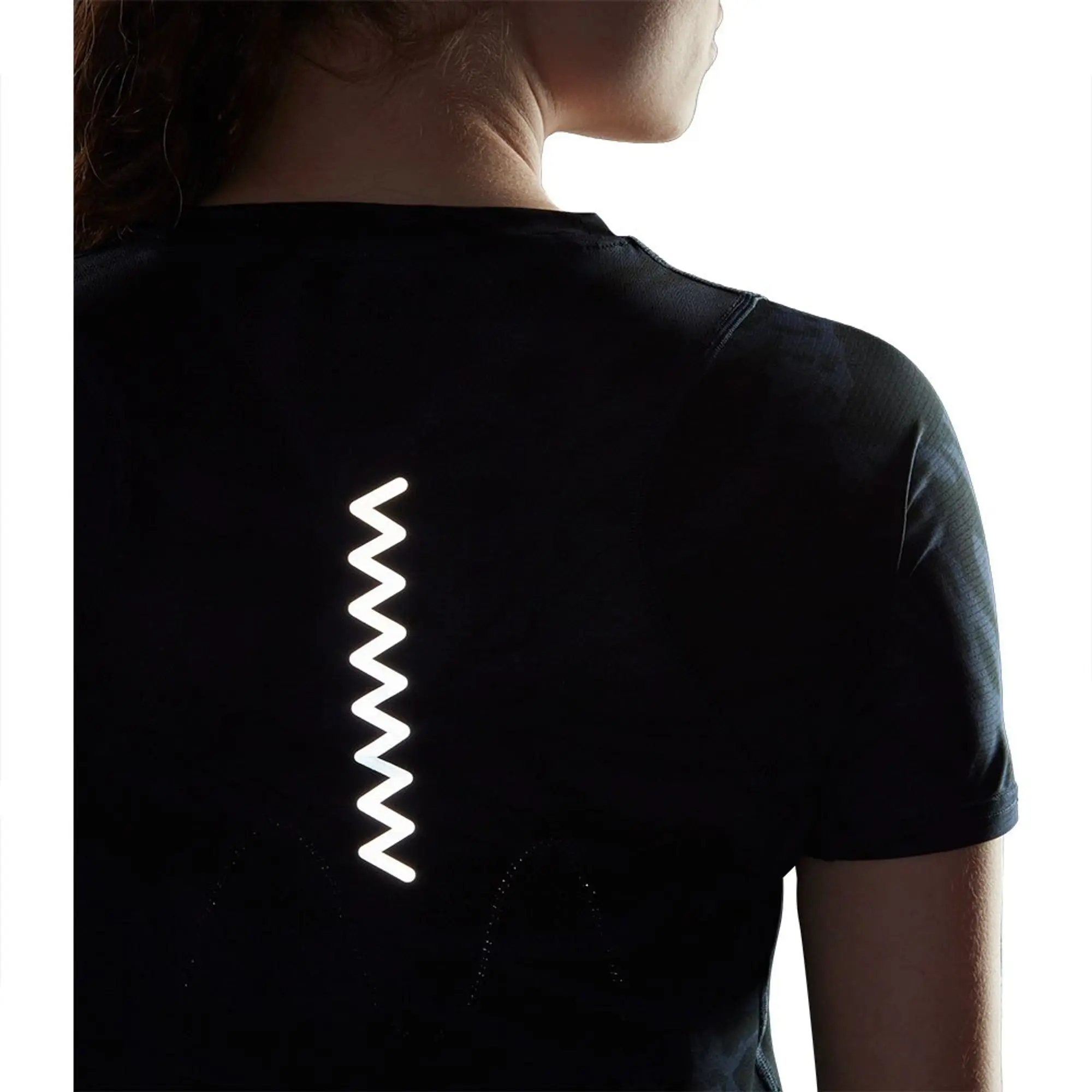 adidas Fast All Over Print Running Shirt Women - Blue, Black