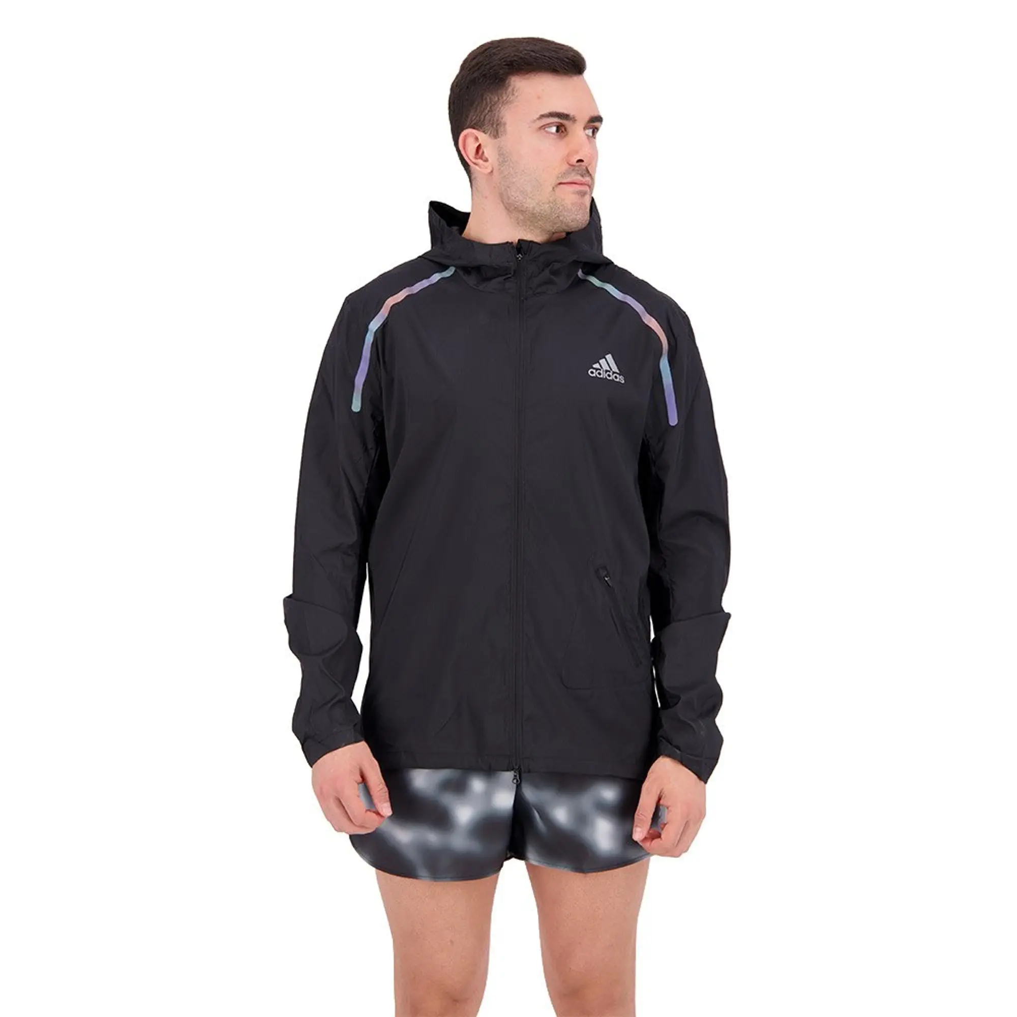 adidas Marathon Jacket Mens - Black