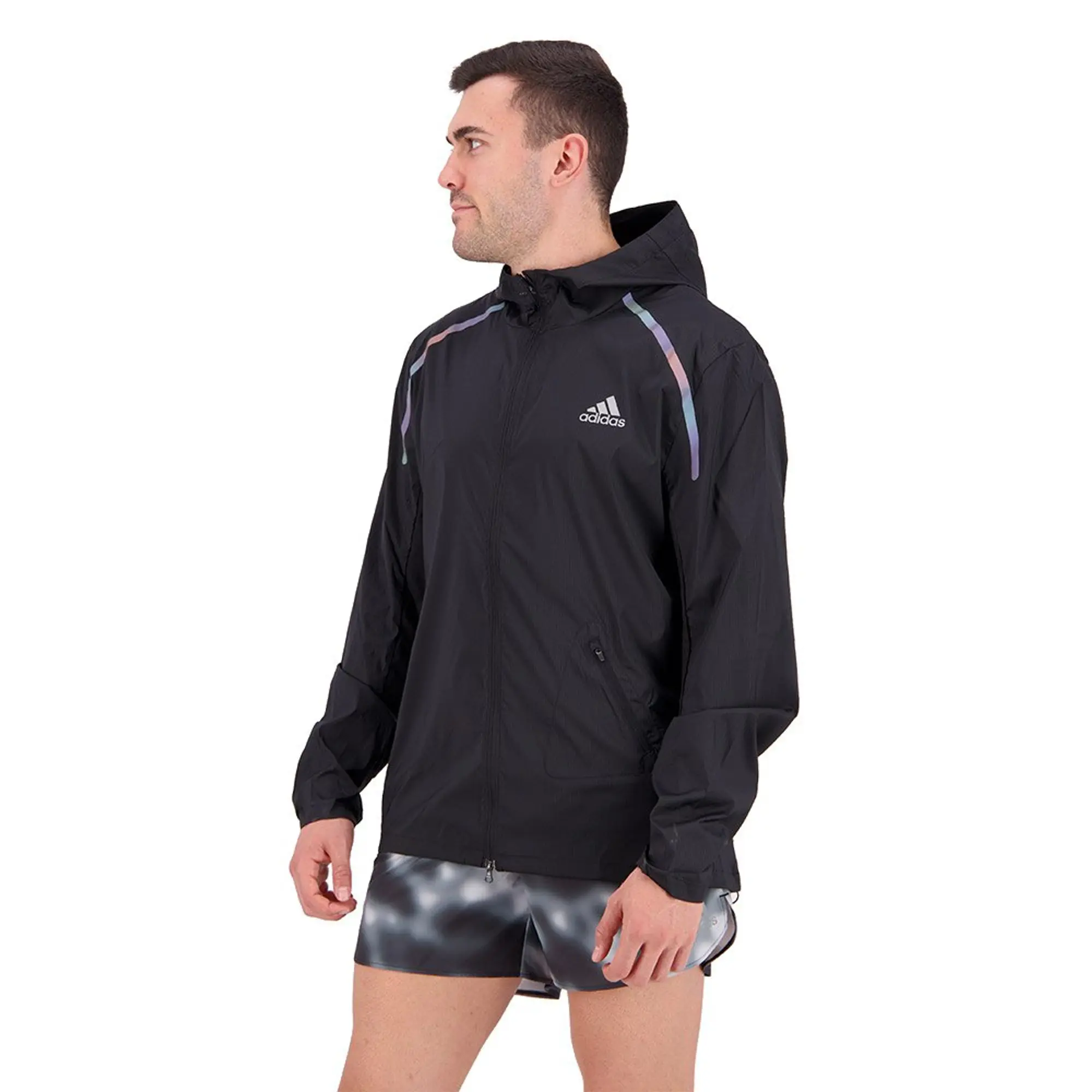 adidas Marathon Jacket Mens - Black