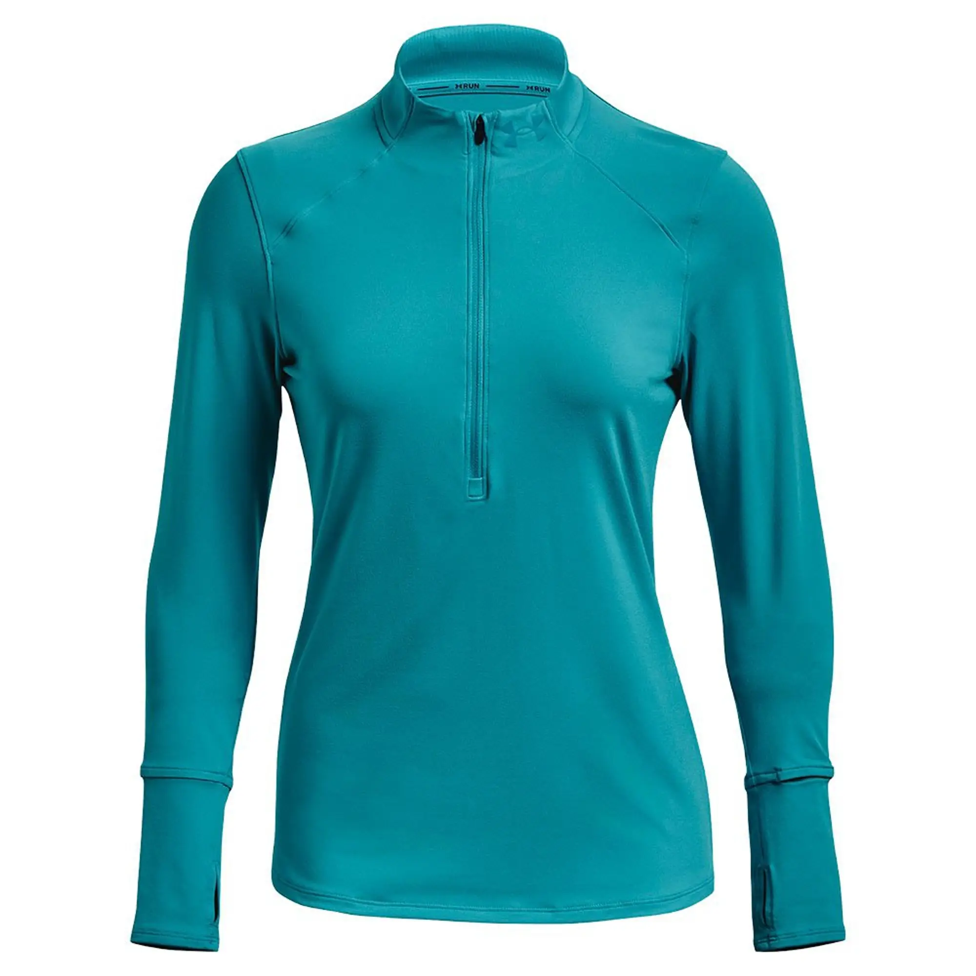 Under Armour Qualifier Run 2.0 Half Zip Long Sleeve T-shirt  - Blue