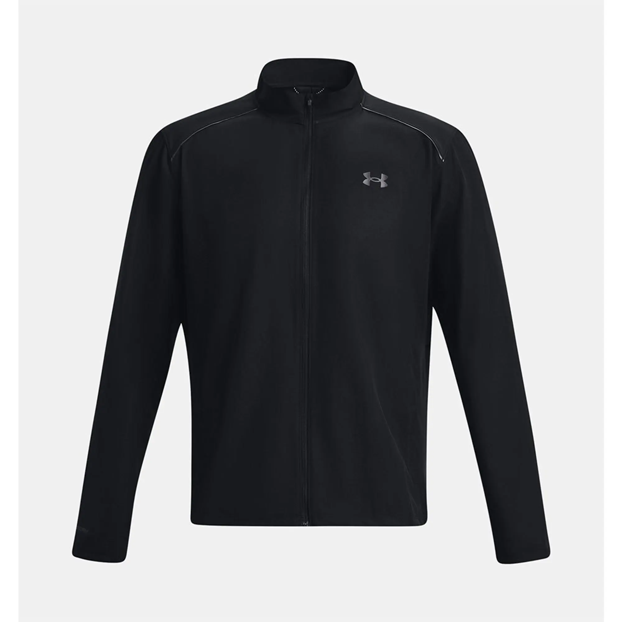 Men's  Under Armour  Launch Jacket Black / Jet Gray / Reflective XXL