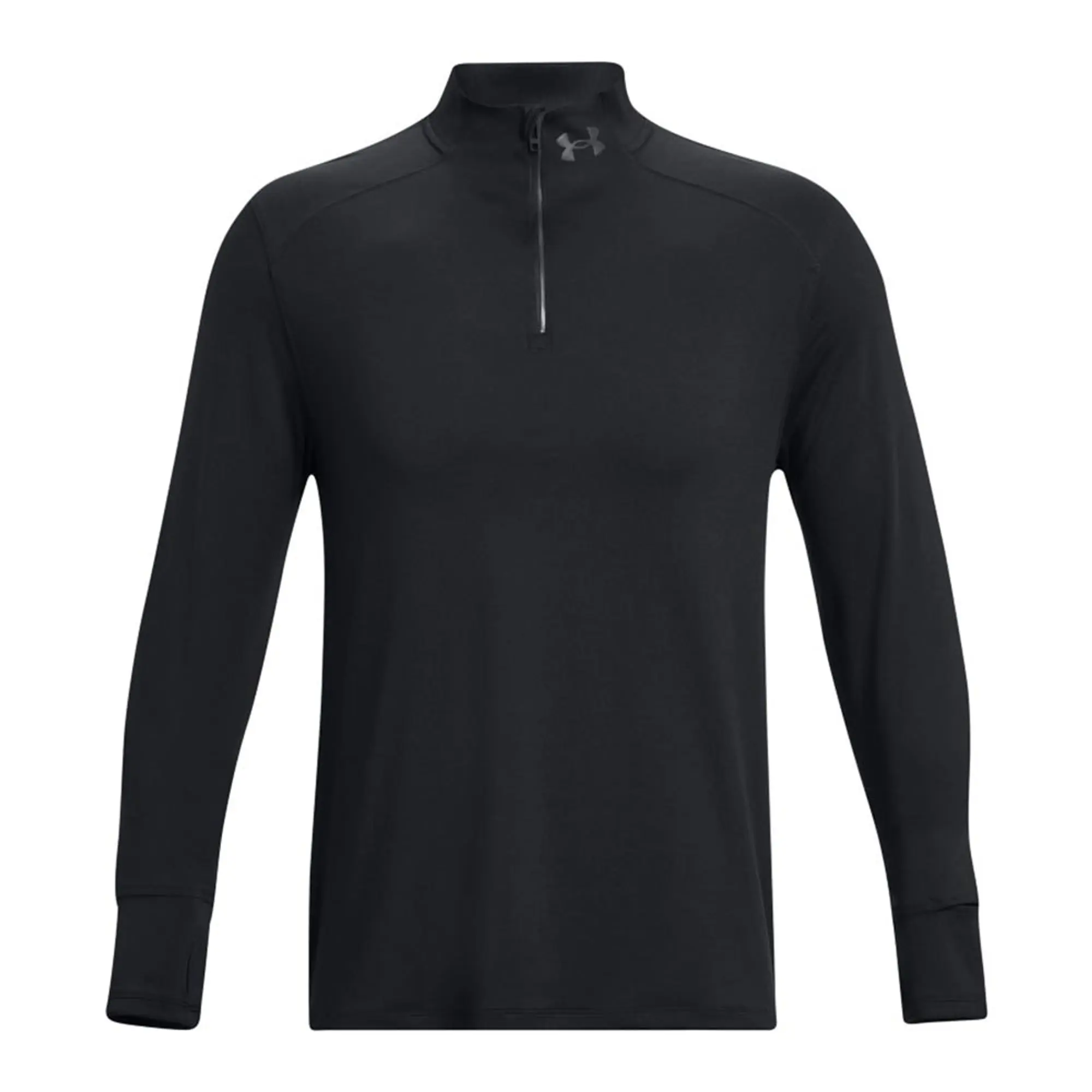 Under Armour Qualifier Run 1/4 Zip Running Shirt Men - Black