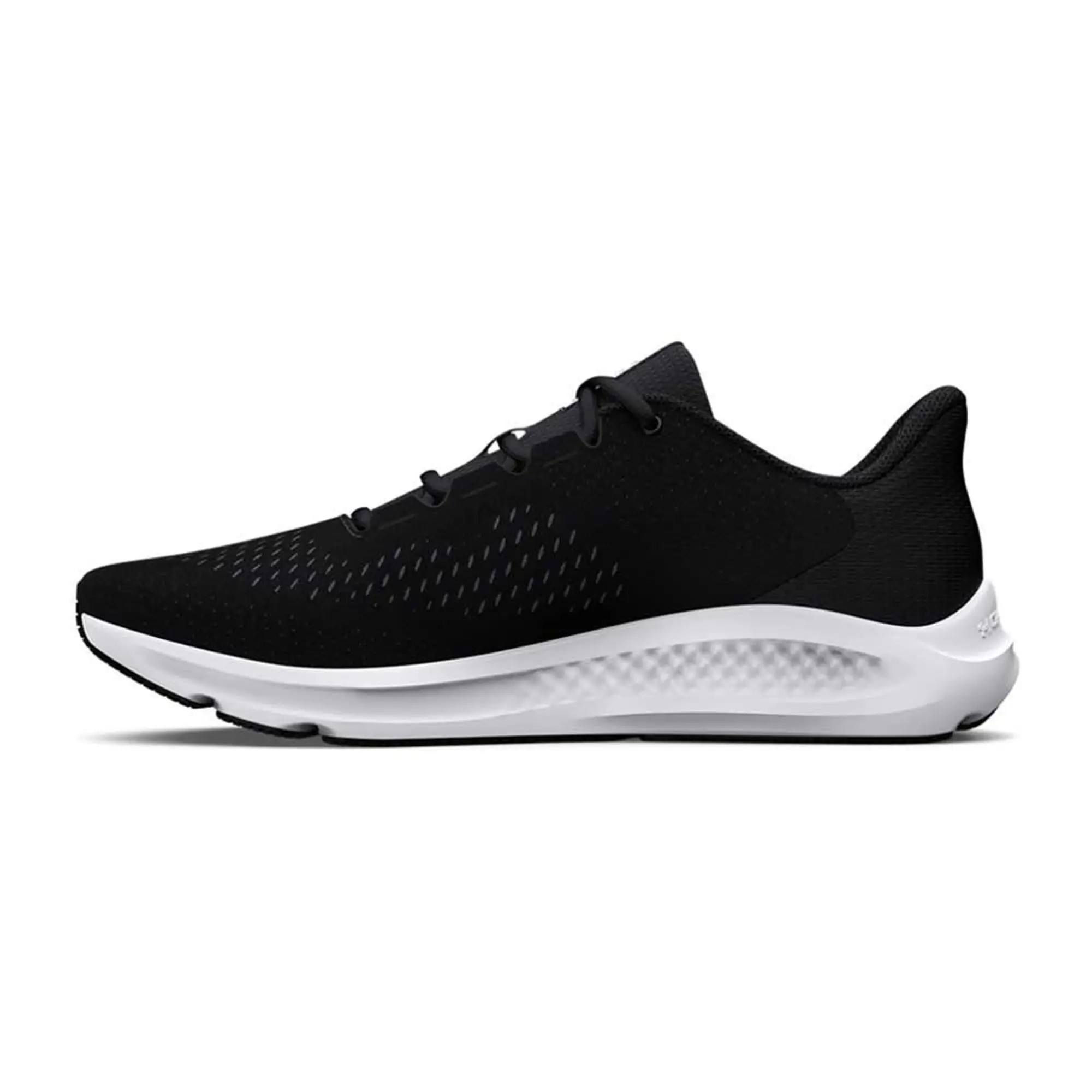 Under Armour Charged Pursuit 3 Big Logo Running Shoes Mens - Black ...