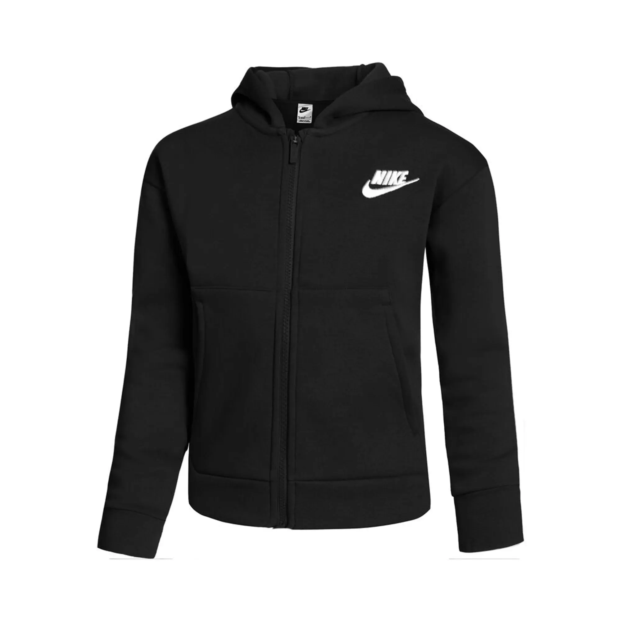 Nike Sportswear Club Fleece Older Kids Girls Full Zip Hoodie