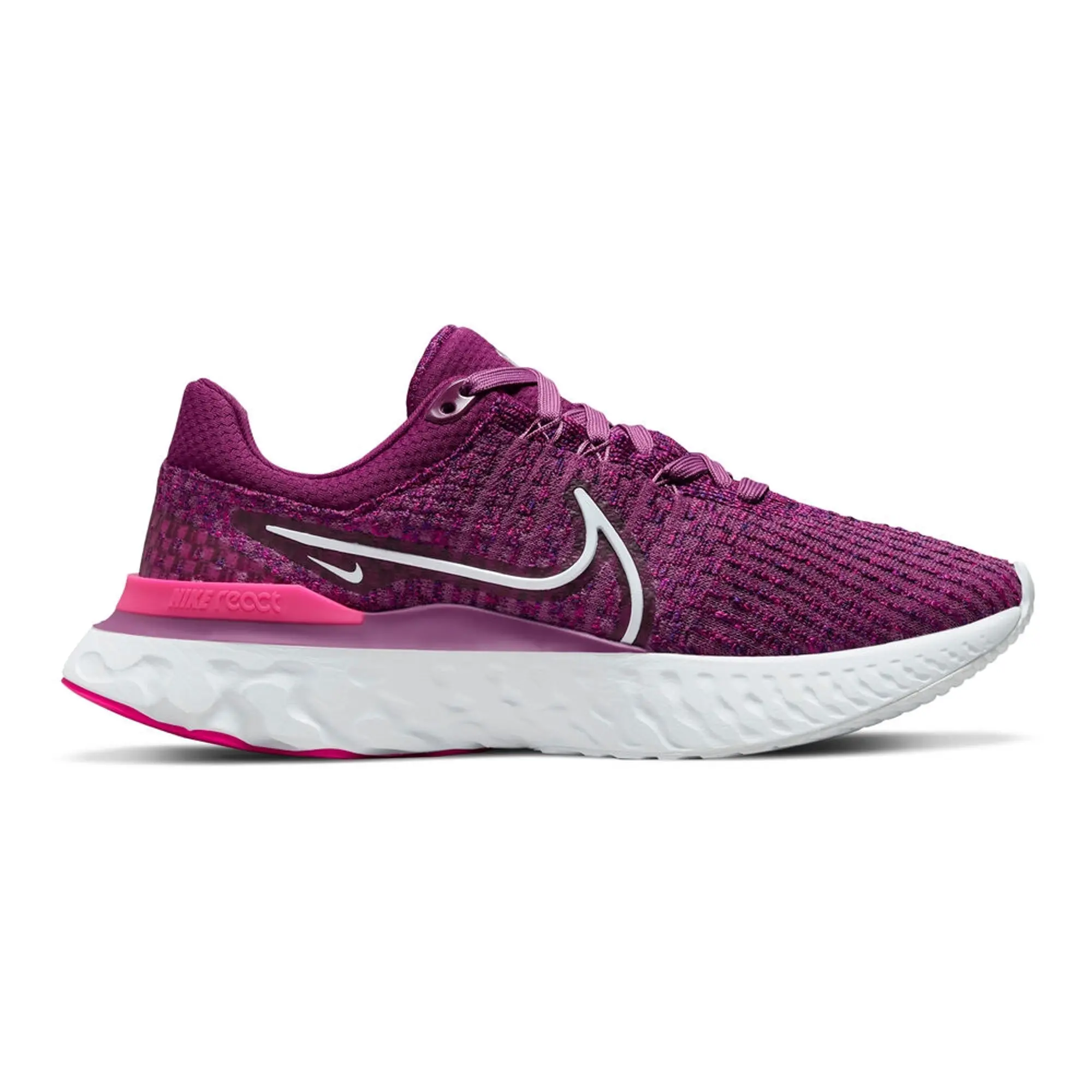 Nike React Infinity Run Flyknit 3 Neutral Running Shoe Women - Pink, Red