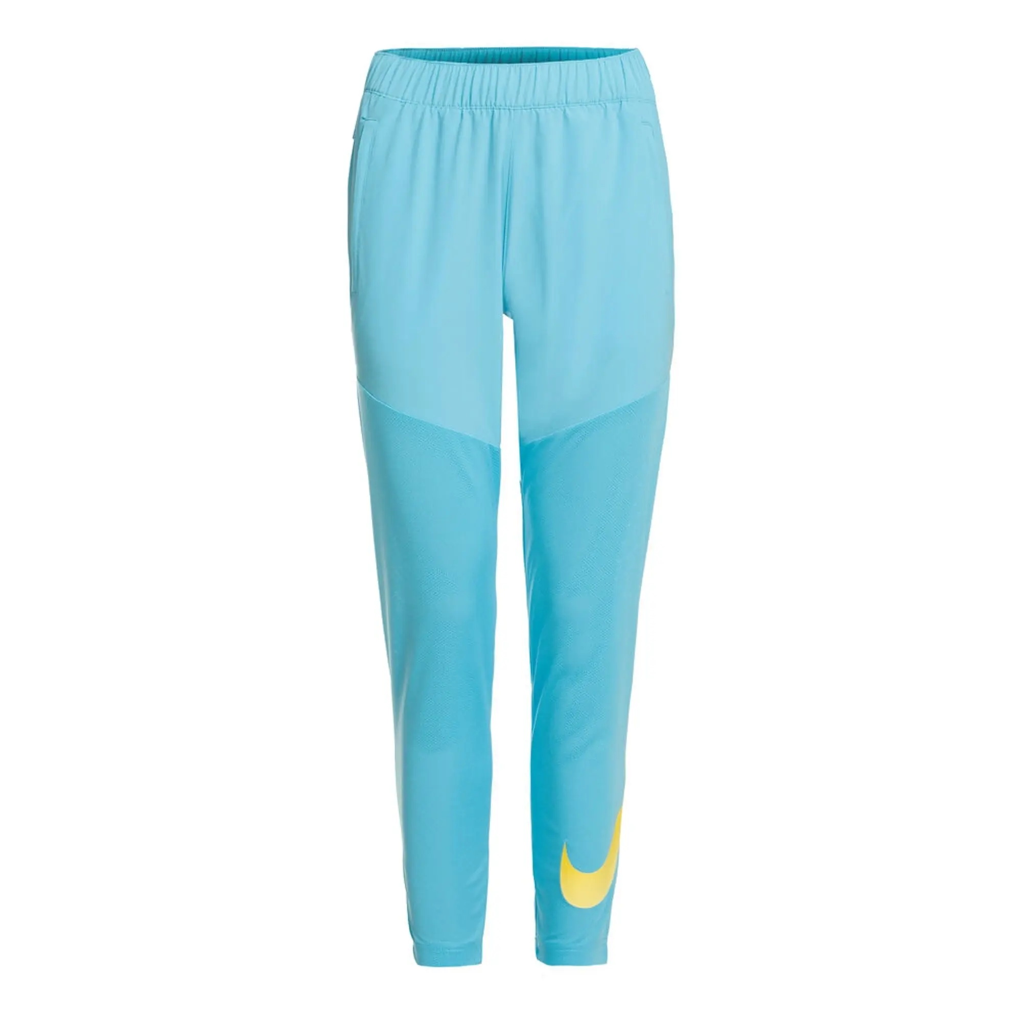 Nike Dri-Fit Swoosh Running Pants Women - Blue, Grey