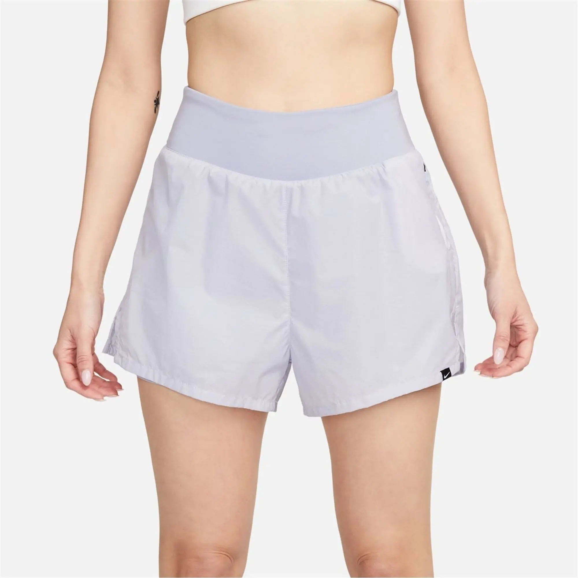 Nike Dri-FIT Run Division Women's Mid-Rise 3 Shorts - Black