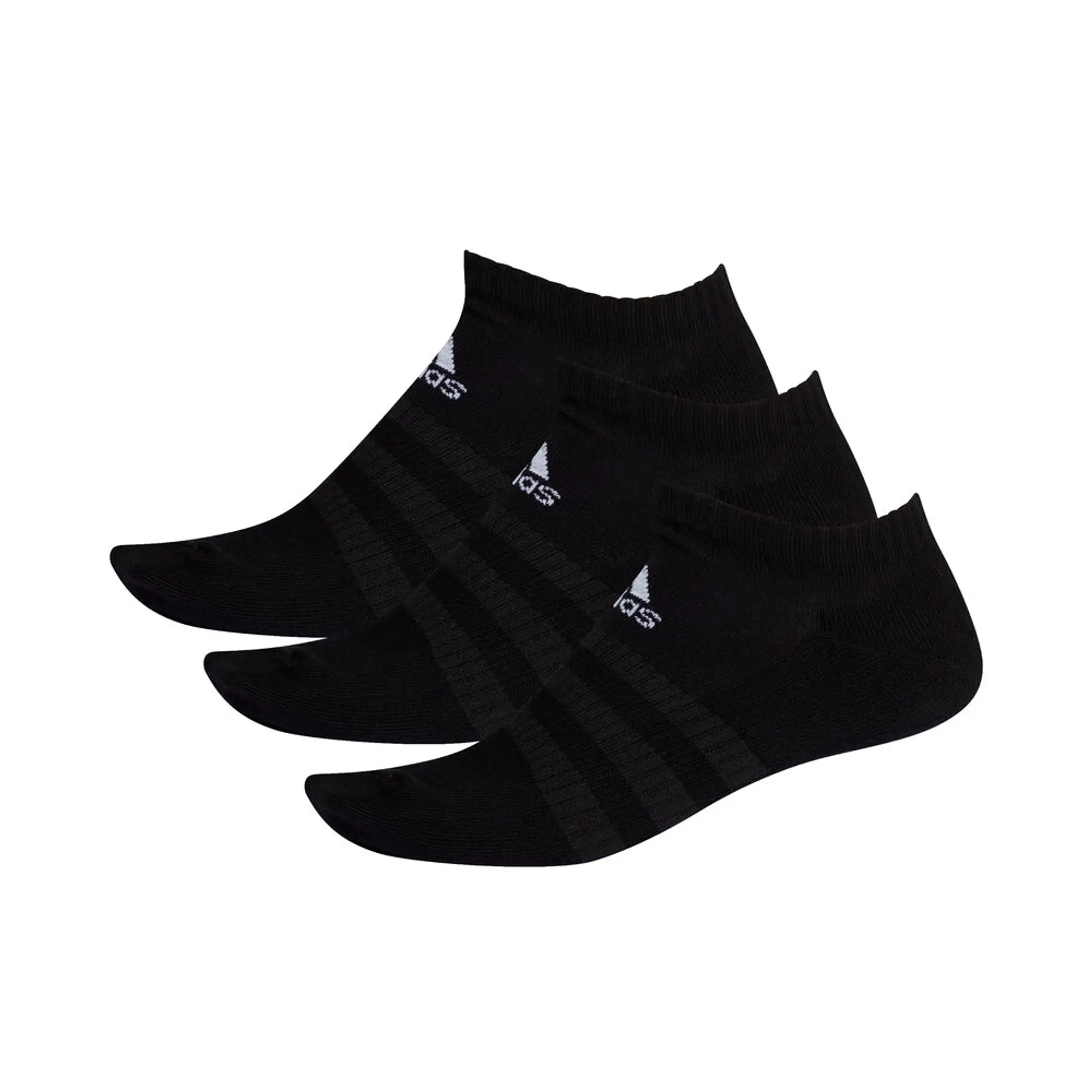adidas Cushioning Crew Sports Socks 3 Pack - Black, Dark Grey
